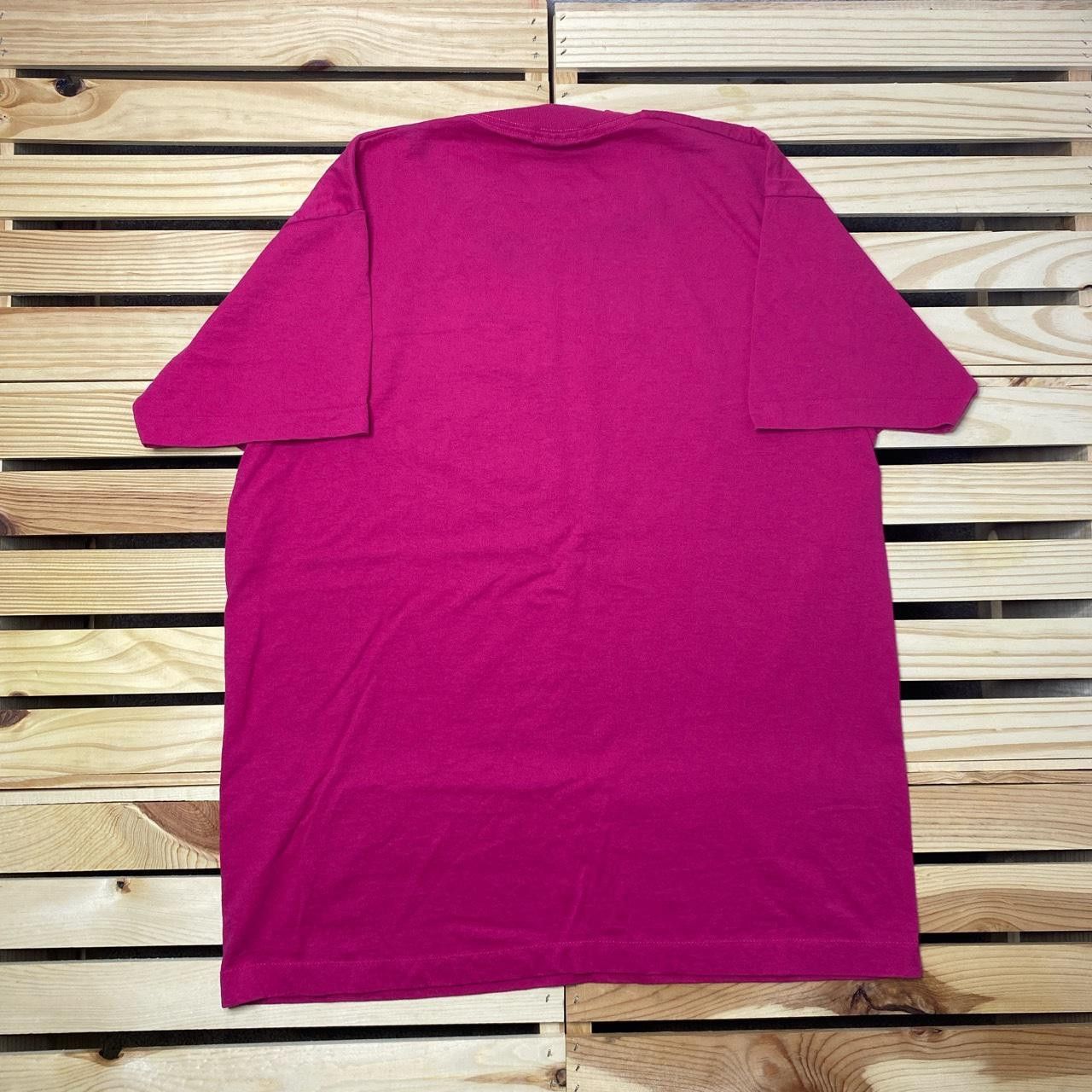 Fruit Of The Loom Vintage Tampa Bay Downs Pink Horse Racing Tee Size Large Size US L / EU 52-54 / 3 - 2 Thumbnail