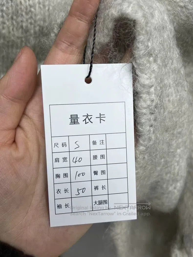 Chrome Hearts Chrome Hearts Gray Cashmere Cardigan Sweater. Size US S / EU 44-46 / 1 - 6 Thumbnail