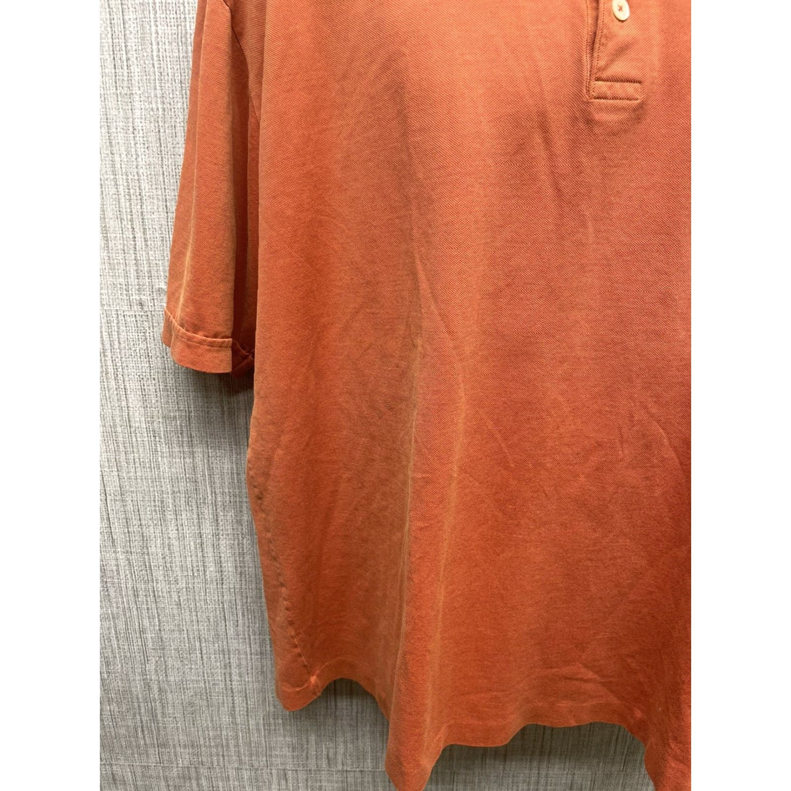Vintage Marbas Pure Cotton Orange Golf Polo Mens XL Size US XL / EU 56 / 4 - 3 Thumbnail