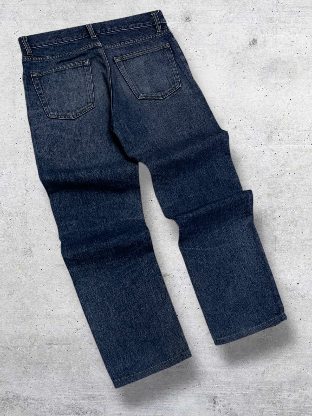 Helmut Lang VINTAGE HELMUT LANG 1998 DISTRESSED BLUE WASHED OG DENIM Size US 30 / EU 46 - 10 Thumbnail