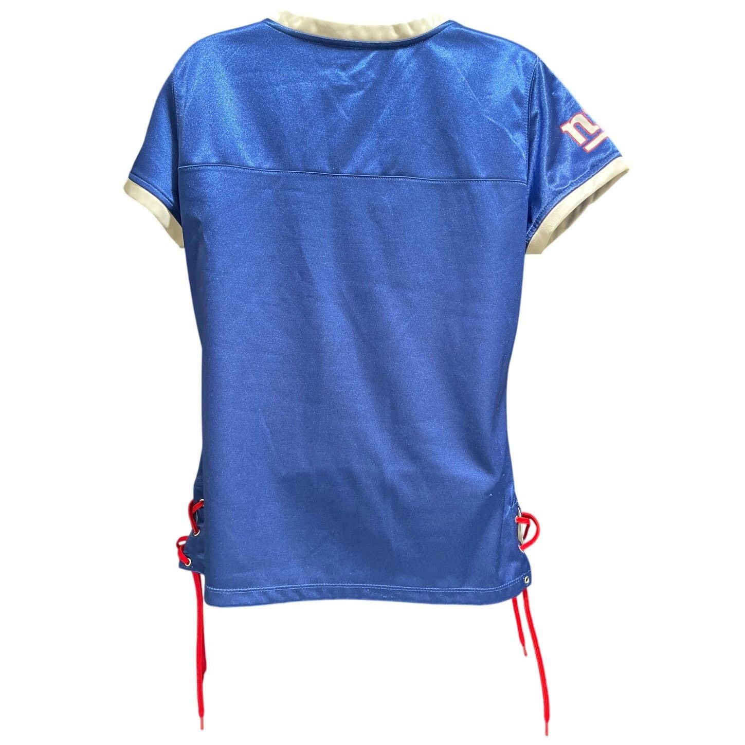 NFL NFL New York Giants Short Sleeve Blue Tie Side Blouse Large Size L / US 10 / IT 46 - 8 Thumbnail