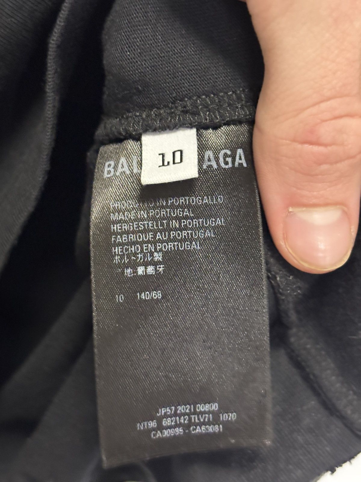 Balenciaga Balenciaga sporty tee Size US S / EU 44-46 / 1 - 6 Thumbnail