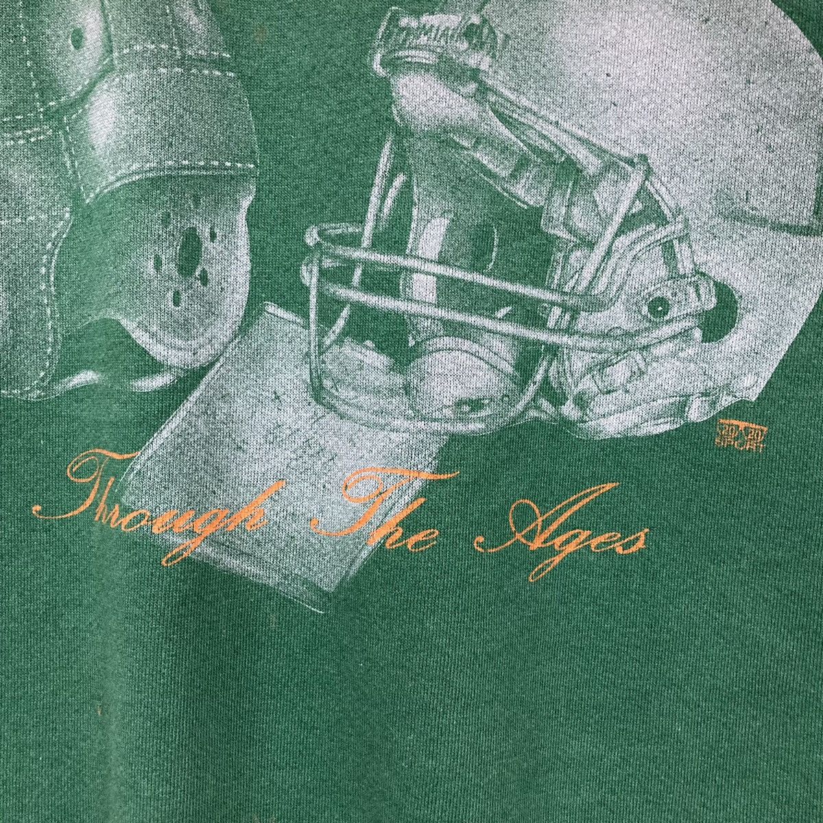 NCAA × Vintage Vintage Miami Hurricanes Crewneck NCAA Football Size US XL / EU 56 / 4 - 3 Thumbnail
