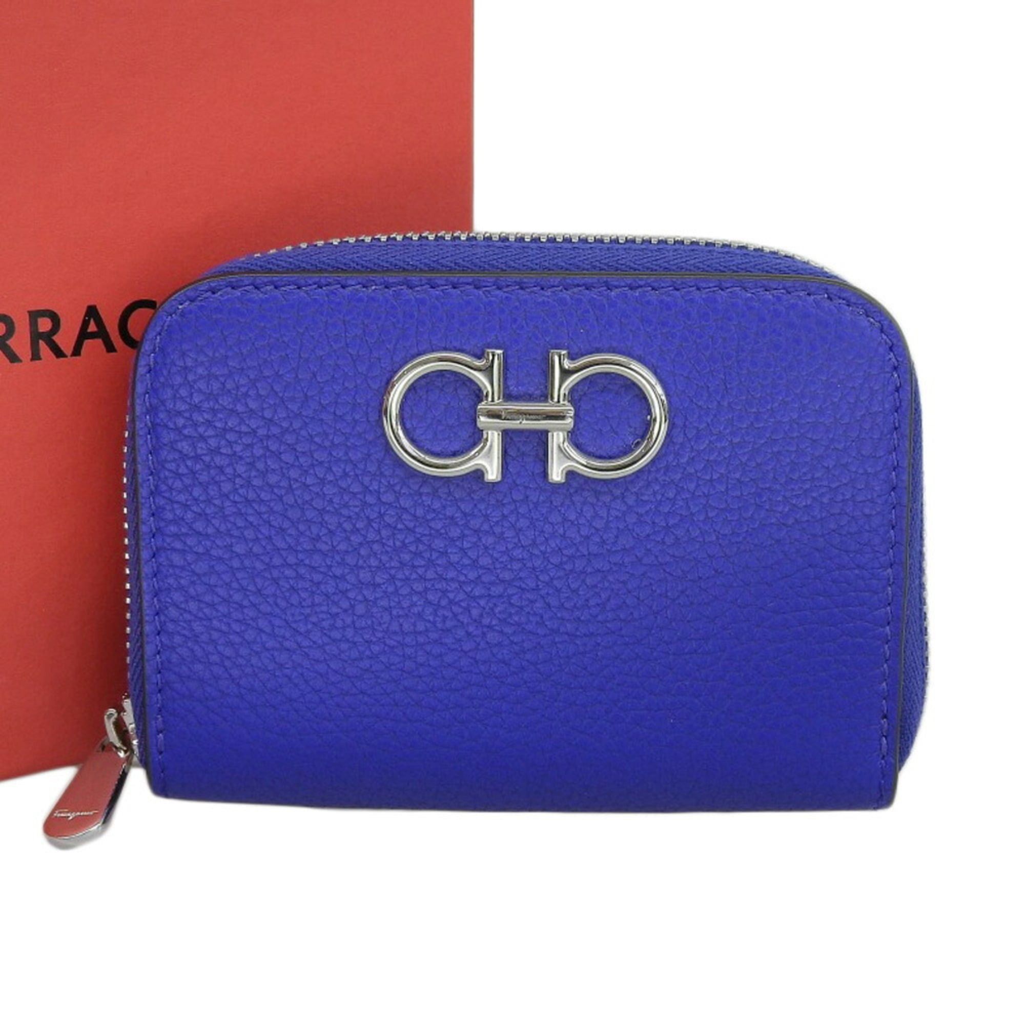 Salvatore Ferragamo Like new Salvatore Ferragamo Gancini round coin purse JL 22 0406 Size ONE SIZE - 1 Thumbnail