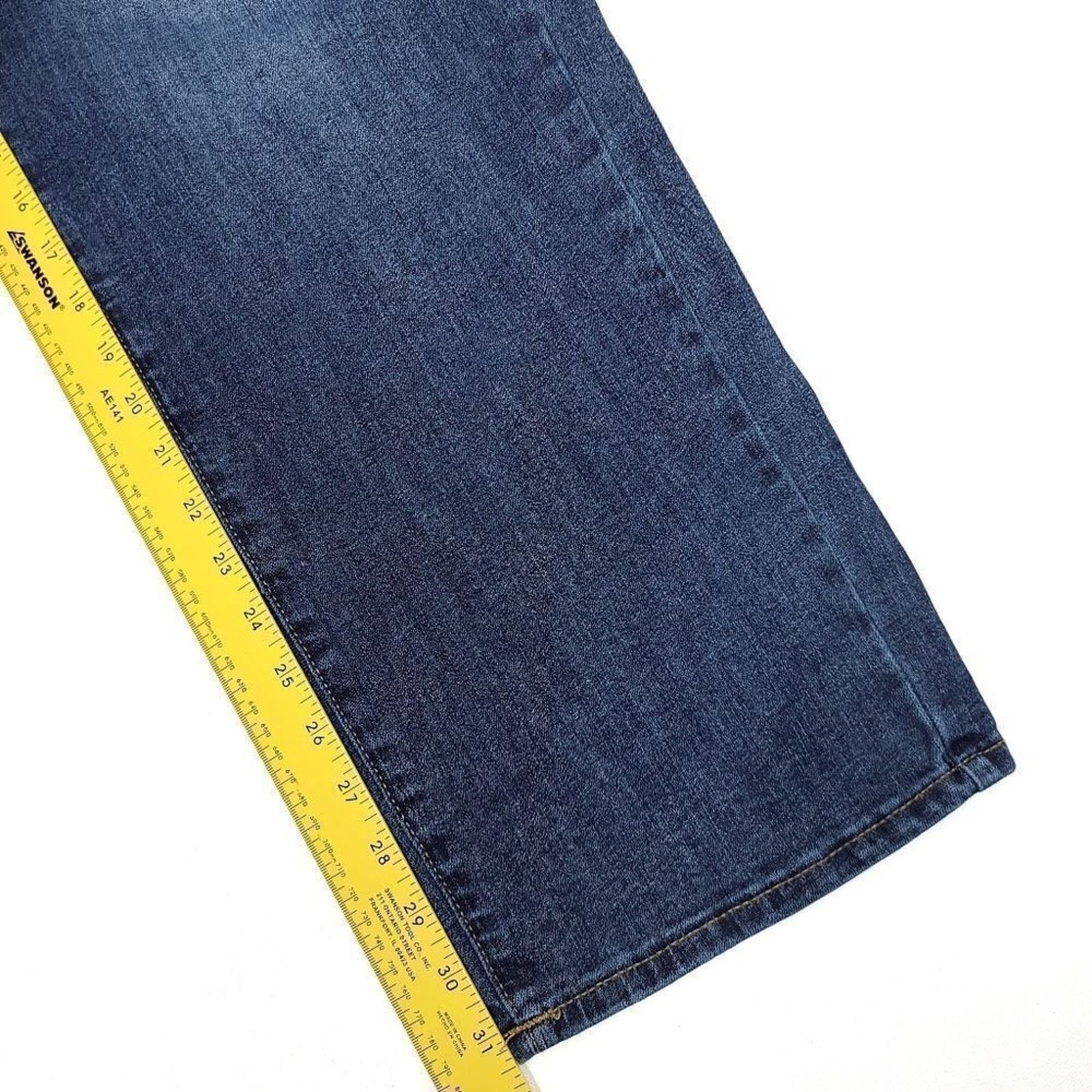Lucky Brand Lucky Brand 221 Straight Jeans Mens 38x32 Blue Stretch Size US 38 / EU 54 - 7 Thumbnail