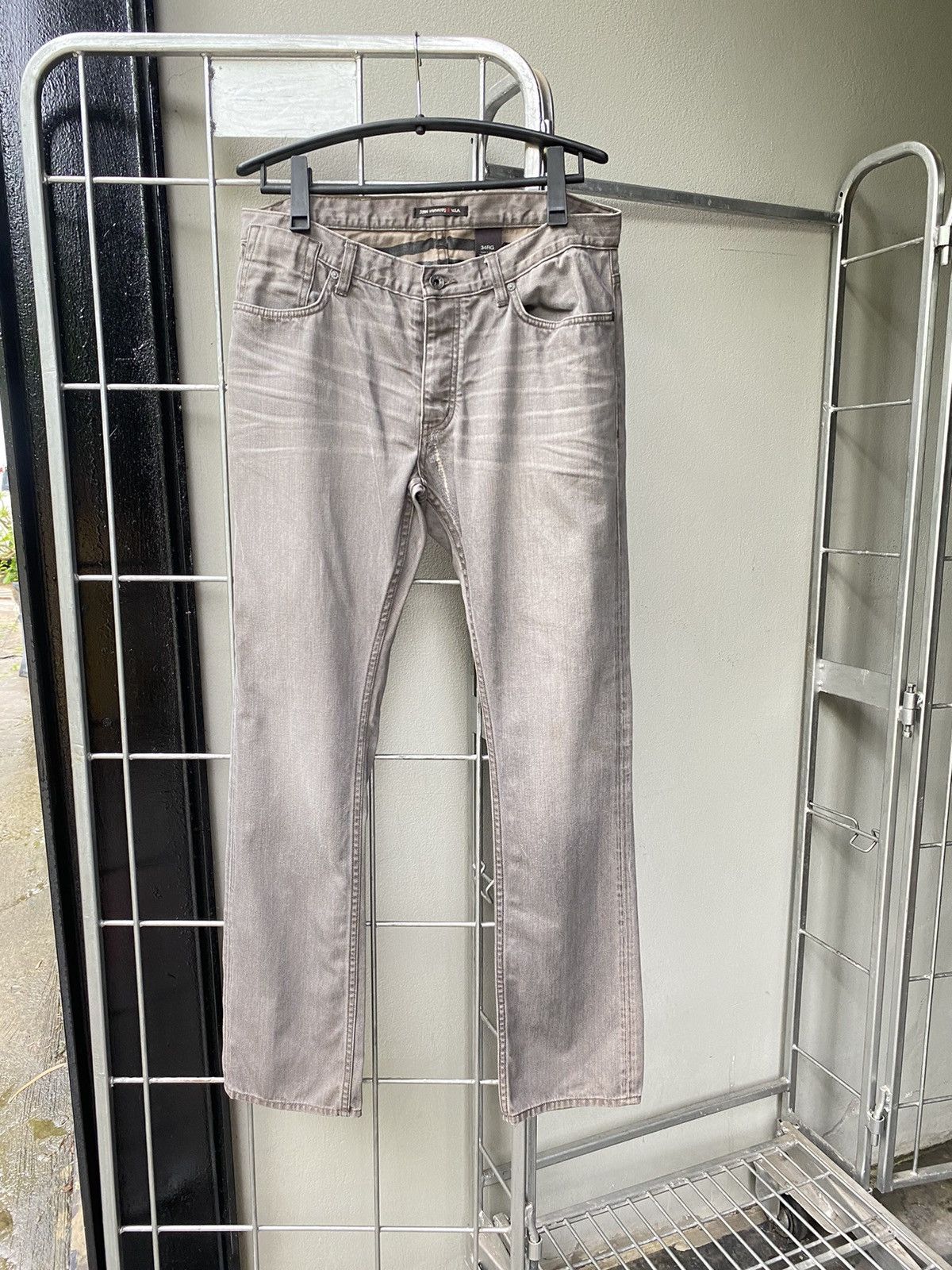 John Varvatos John Varvatos grey denim jeans Size US 36 / EU 52 - 2 Thumbnail