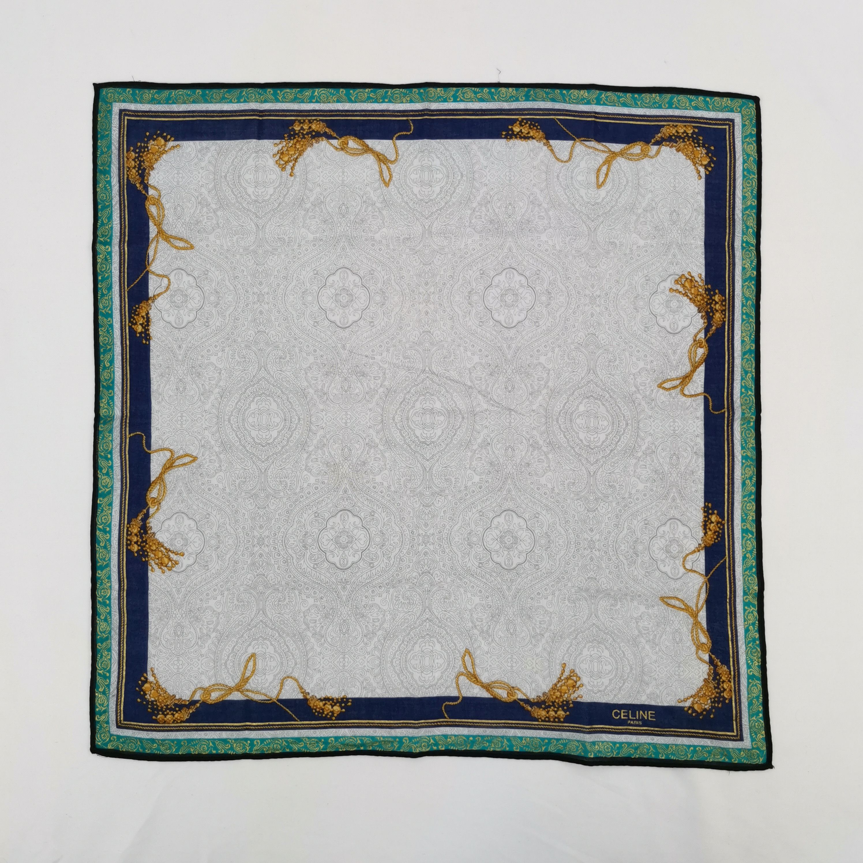 Celine Vintage Celine Paris Handkerchief Neckerchief 56789 Size ONE SIZE - 2 Thumbnail