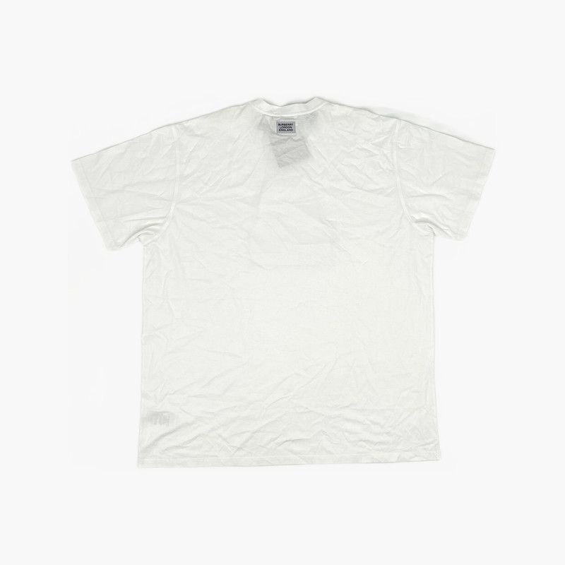 Burberry Burberry White Ape Print Short Sleeve T-Shirt 0079 Size US XL / EU 56 / 4 - 1 Thumbnail
