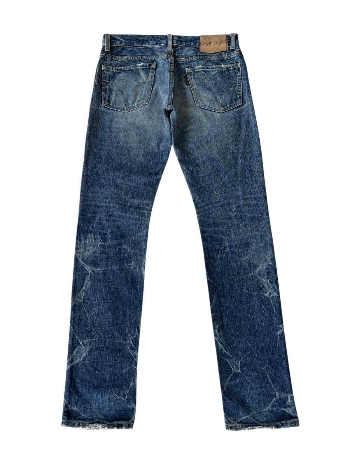 Hysteric Glamour × Undercover GRAIL🔥ARCHIVE HYSTERICS PUNK STUDDED DISTRESSED DENIM JEANS Size US 31 - 10 Thumbnail
