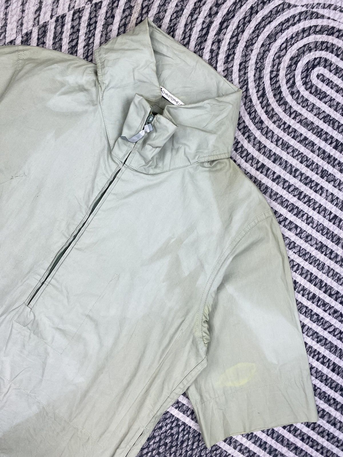 Christophe Lemaire 🔥RARE Vintage Christophe Lemaire Halfzip Mock Neck Shirt Size US M / EU 48-50 / 2 - 6 Thumbnail