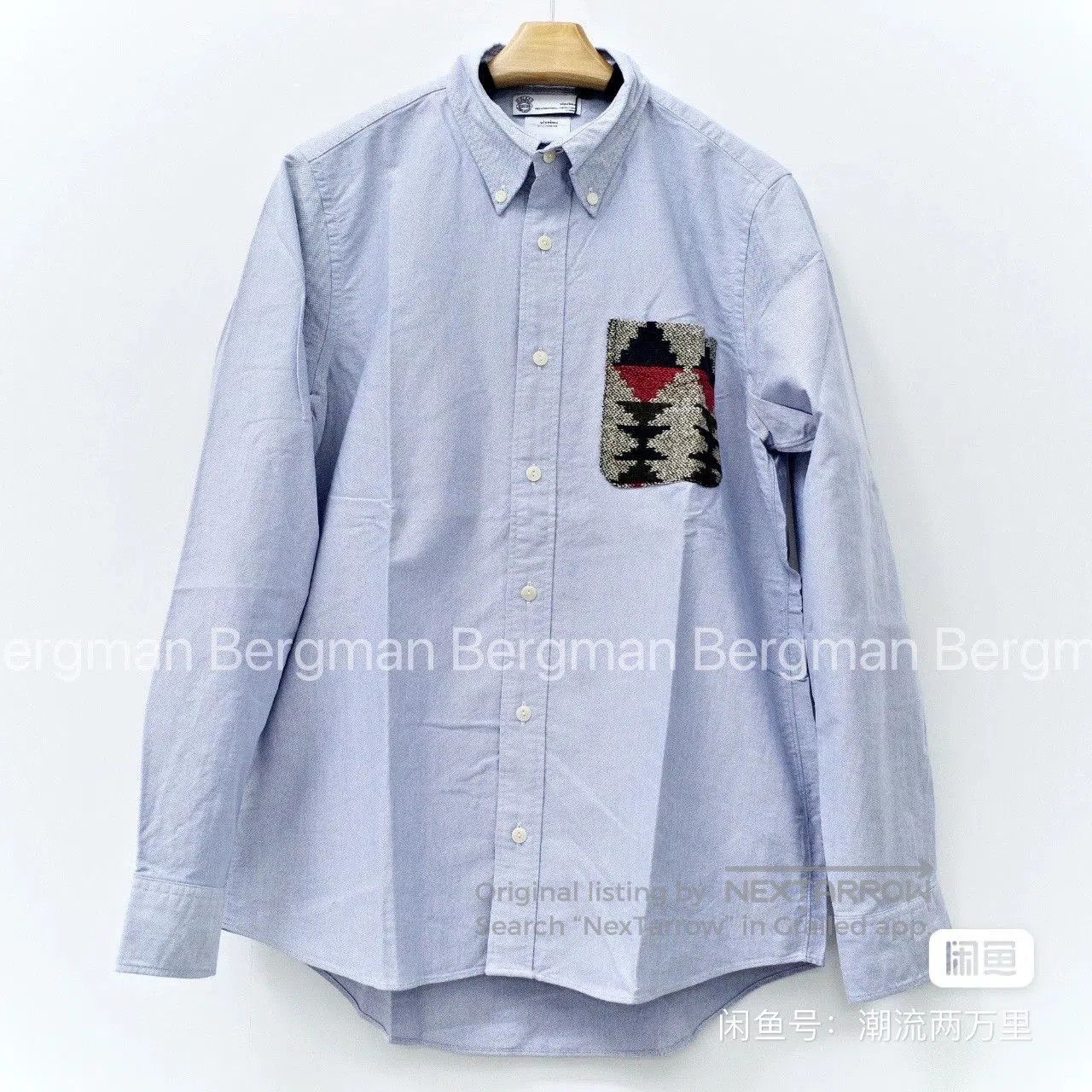Visvim VISVIM V+V B.D. BLANKET POCKET Shirt. Size US M / EU 48-50 / 2 - 1 Thumbnail