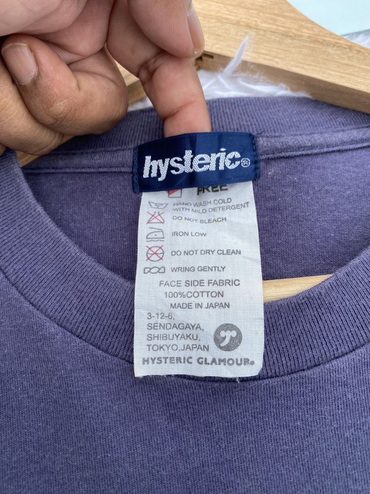 Hysteric Glamour Rare Vintage Hysteric Glamour Dream Baby Dream Tshirt Size US S / EU 44-46 / 1 - 11 Thumbnail