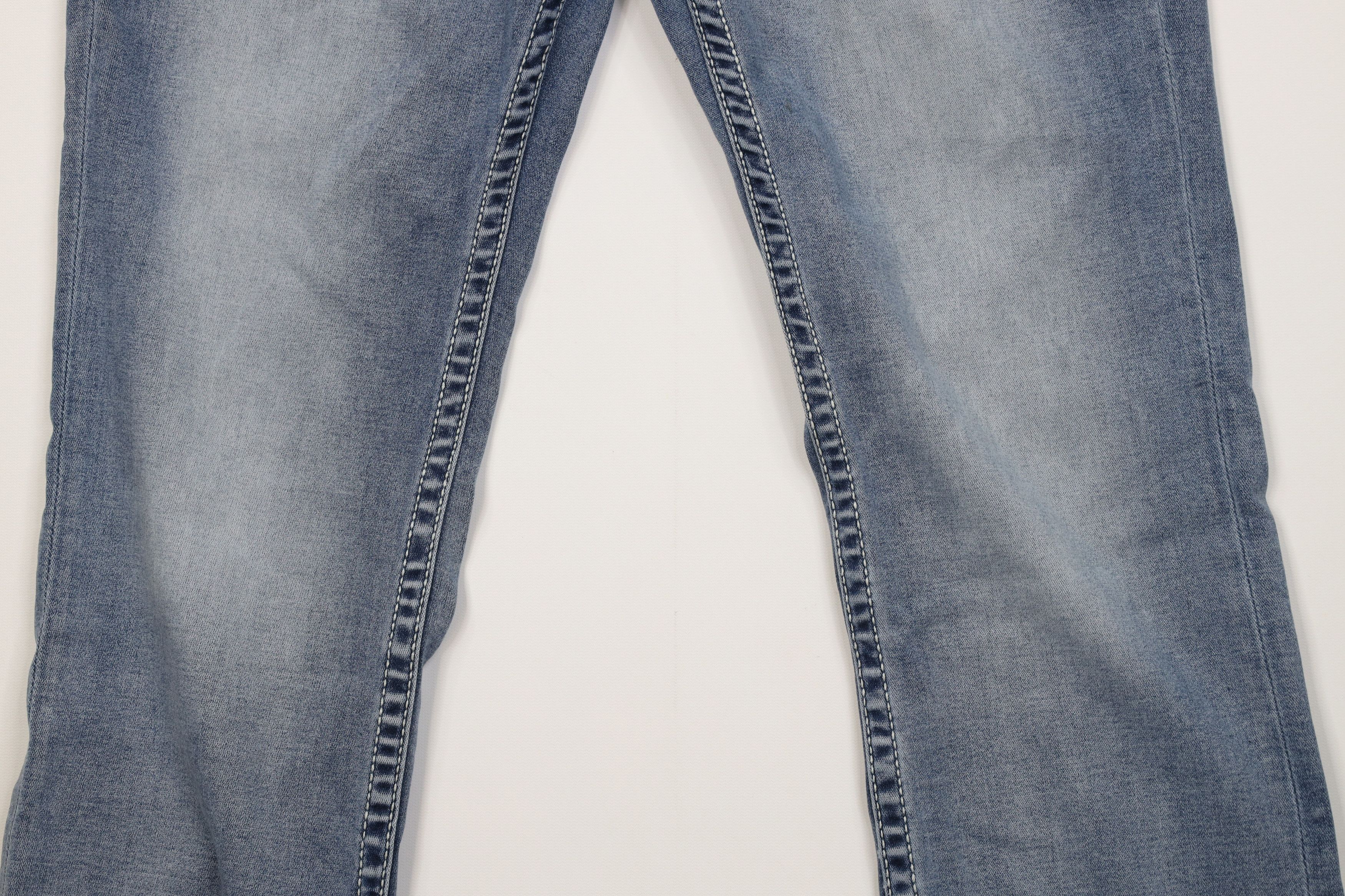 Vintage Buckle BKE Black Stitch Fit 11 Straight Leg Denim Jeans Size US 32 / EU 48 - 3 Thumbnail