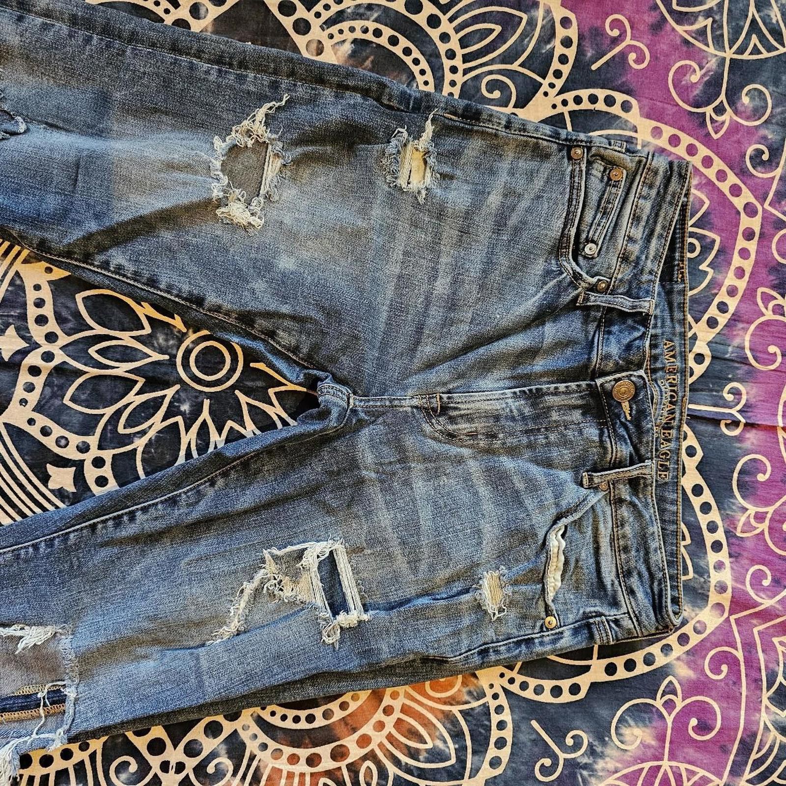 American Eagle Outfitters American Eagle Outfitters Men's Blue Jeans Size US 32 / EU 48 - 4 Thumbnail