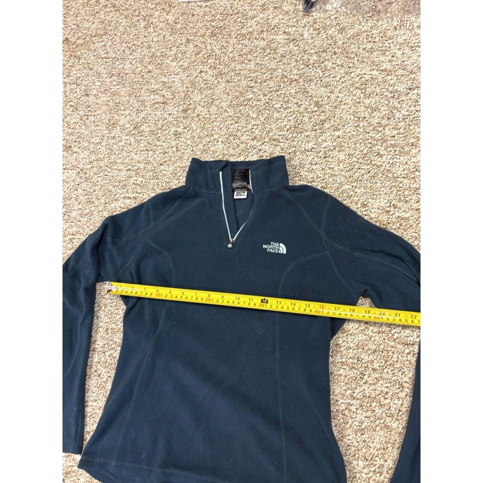 The North Face The North Face Jacket Women’s S Small Fleece Navy Blue Quarter Zip Outdoors Casual Travel Workwear Size S / US 4 / IT 40 - 6 Thumbnail