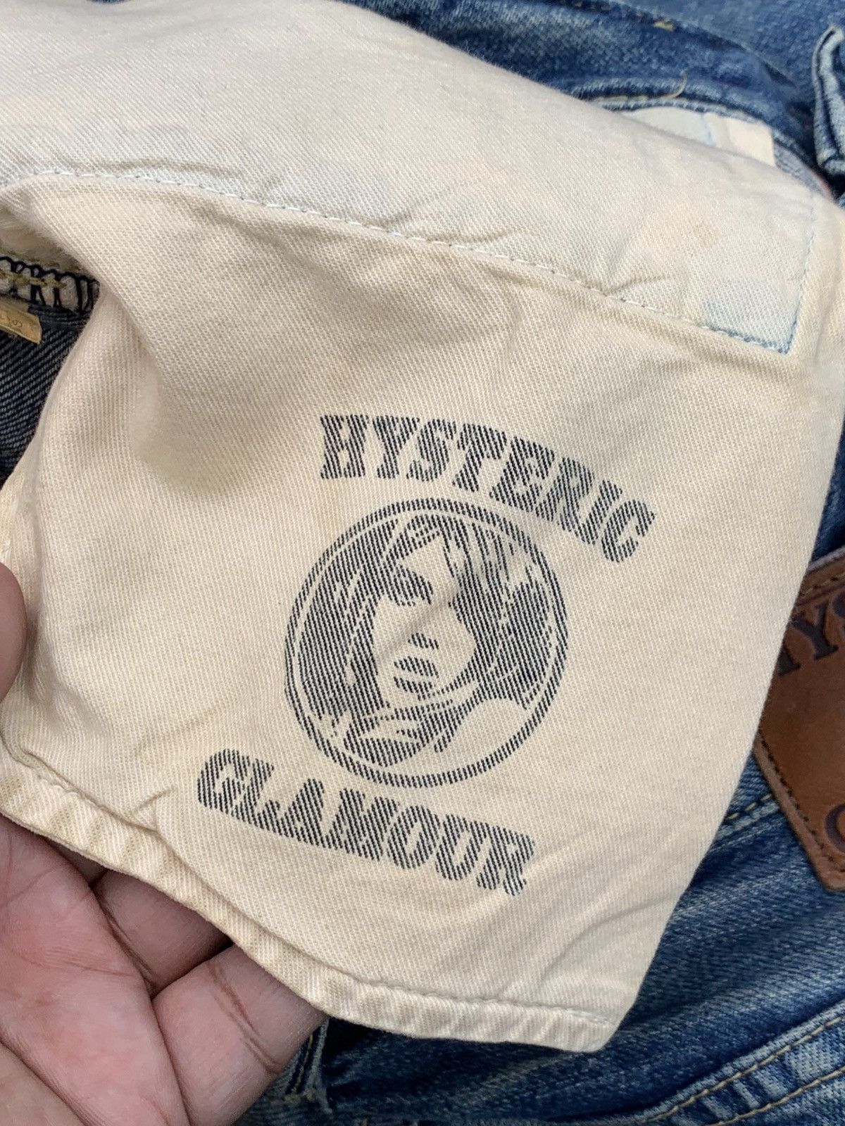 Hysteric Glamour Vintage Hysteric Glamour Patchwork Denim –Made in Japan 🇯🇵 Size US 32 / EU 48 - 17 Thumbnail