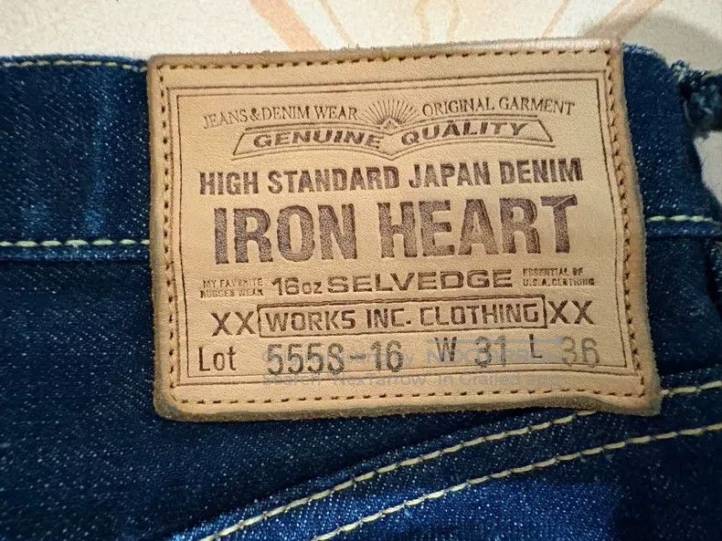 Iron Heart Iron Heart 16OZ primary colour jeans Size US 31 - 9 Thumbnail