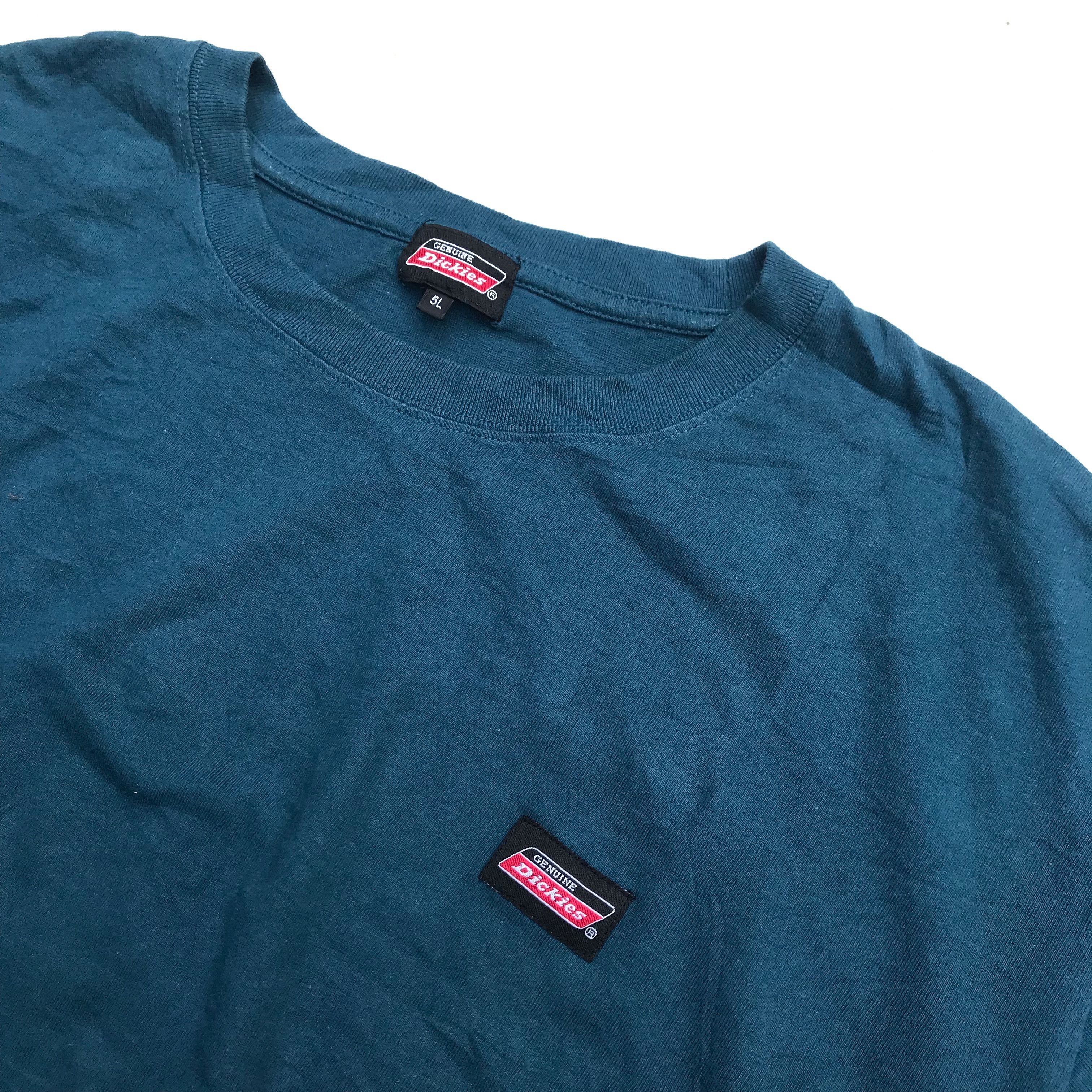 Dickies Dickies Basic Work Tshirt Blank tee Meridian blue japan Size US XXL / EU 58 / 5 - 6 Thumbnail