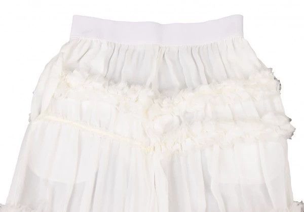 Comme des Garcons Comme Des Garcons size S White Retro Gauze Skirt Size 24" / US 00 / IT 34 - 7 Thumbnail