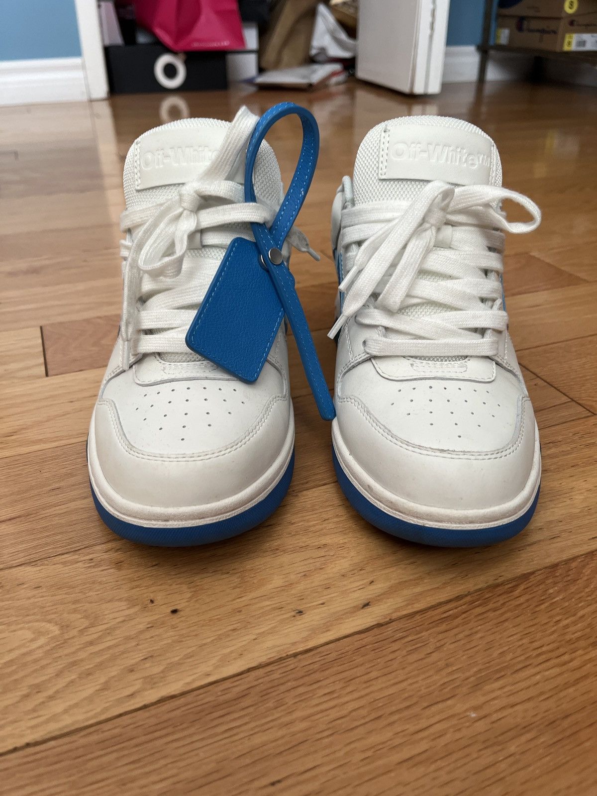 image of Off White x Virgil Abloh Off-White Out Of Office Sneakers, Men's (Size 6)