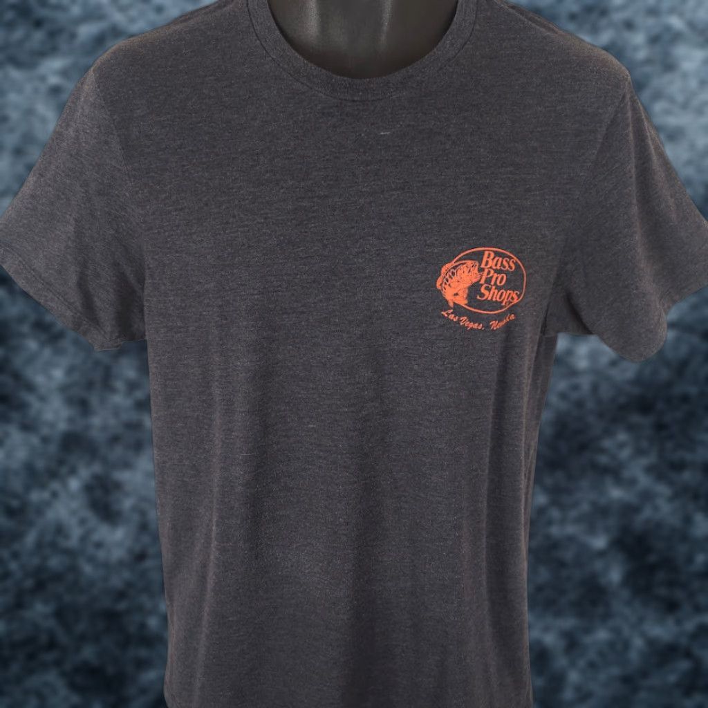 Bass Pro Shops Bass Pro Shops T Shirt Mens Size Medium Gray Las Vegas Bet Your Bass Souvenir Shirt Mens Gray Fishing Hunting 90s? Size US M / EU 48-50 / 2 - 1 Thumbnail