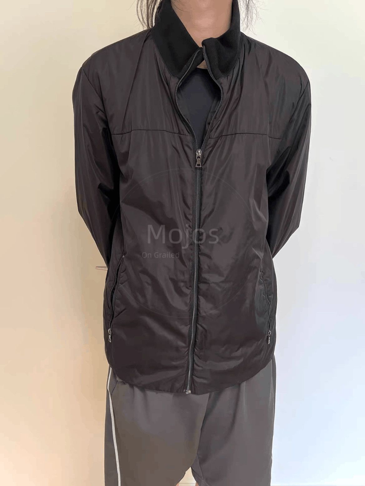 Prada Sz 56 Prada Sports Zip-up Sport Jacket-2508 Size US XL / EU 56 / 4 - 7 Thumbnail