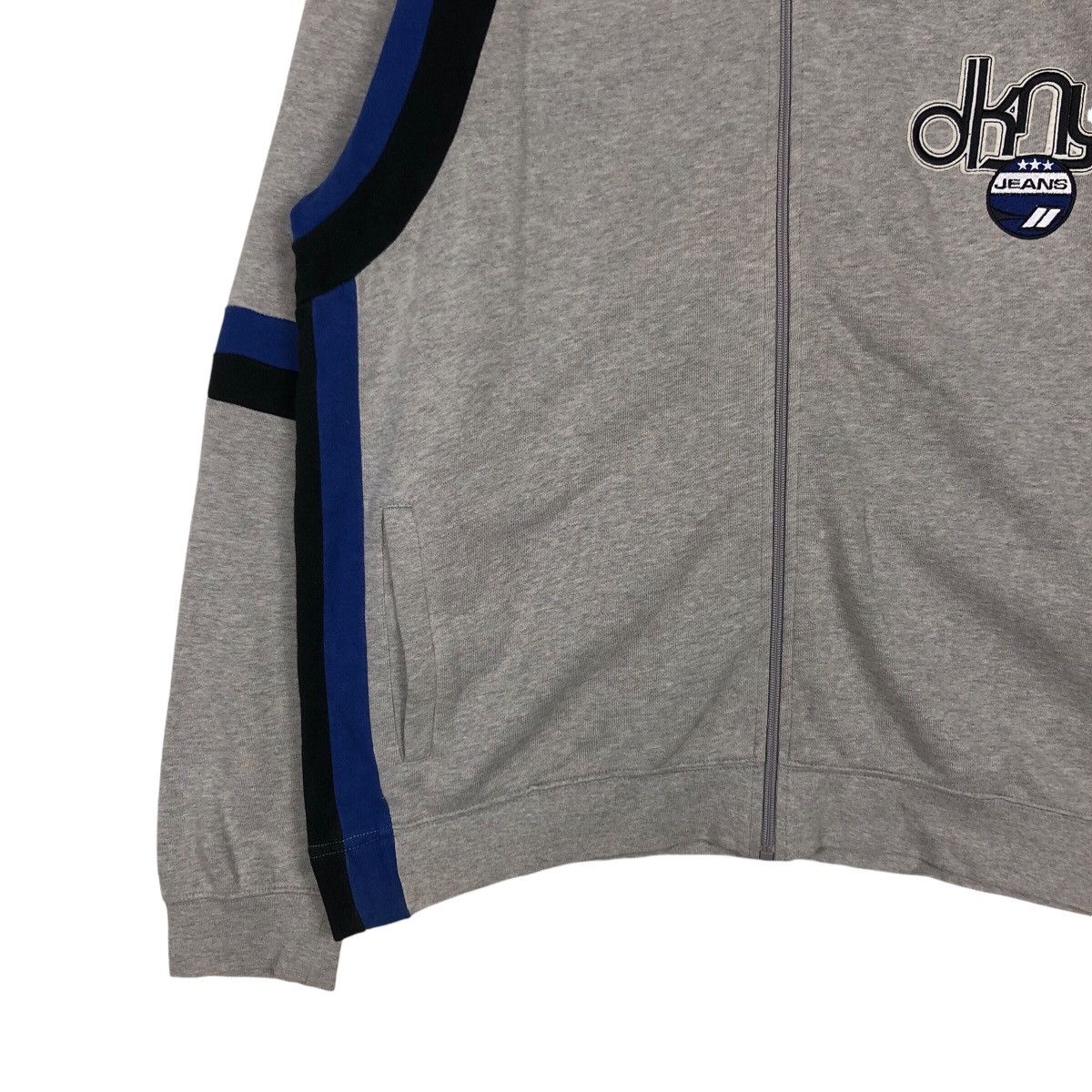 DKNY × Vintage Vintage DKNY Sweater Light Jacket 90s Collection Size US L / EU 52-54 / 3 - 3 Thumbnail