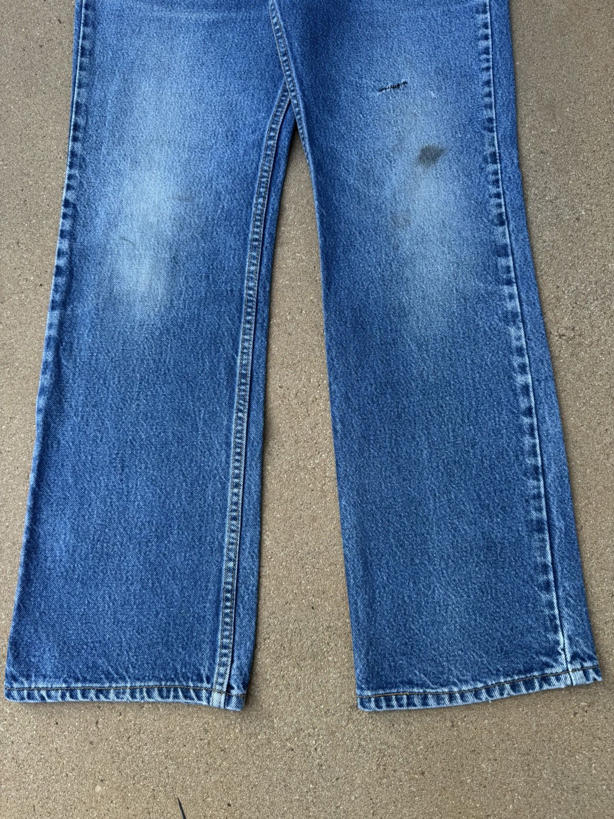 Levi's Vtg 90’s Levi’s 517 Red Tab Bootcut Flare Denim Jeans 30x30 Size US 30 / EU 46 - 3 Thumbnail