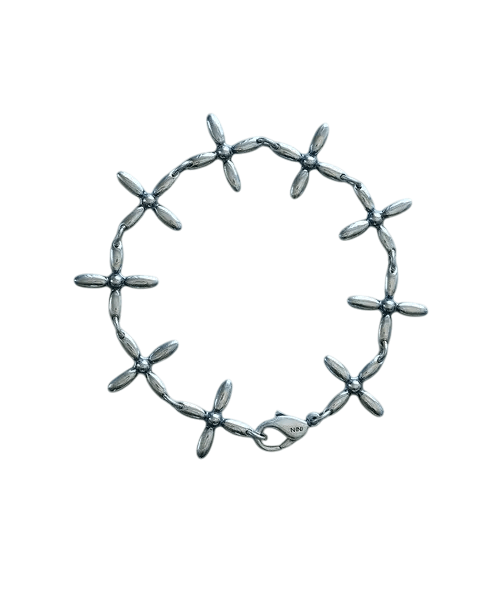 Number (N)ine NUMBER (N)INE CROSS BRACE SILVER 925 One Size | Grailed