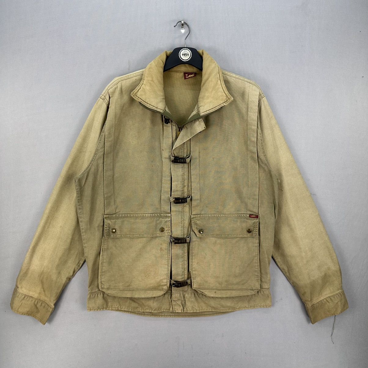 Lee Vintage 90's Lee Inspired US Navy M-43 Jacket Iron Buckle Size US L / EU 52-54 / 3 - 1 Thumbnail