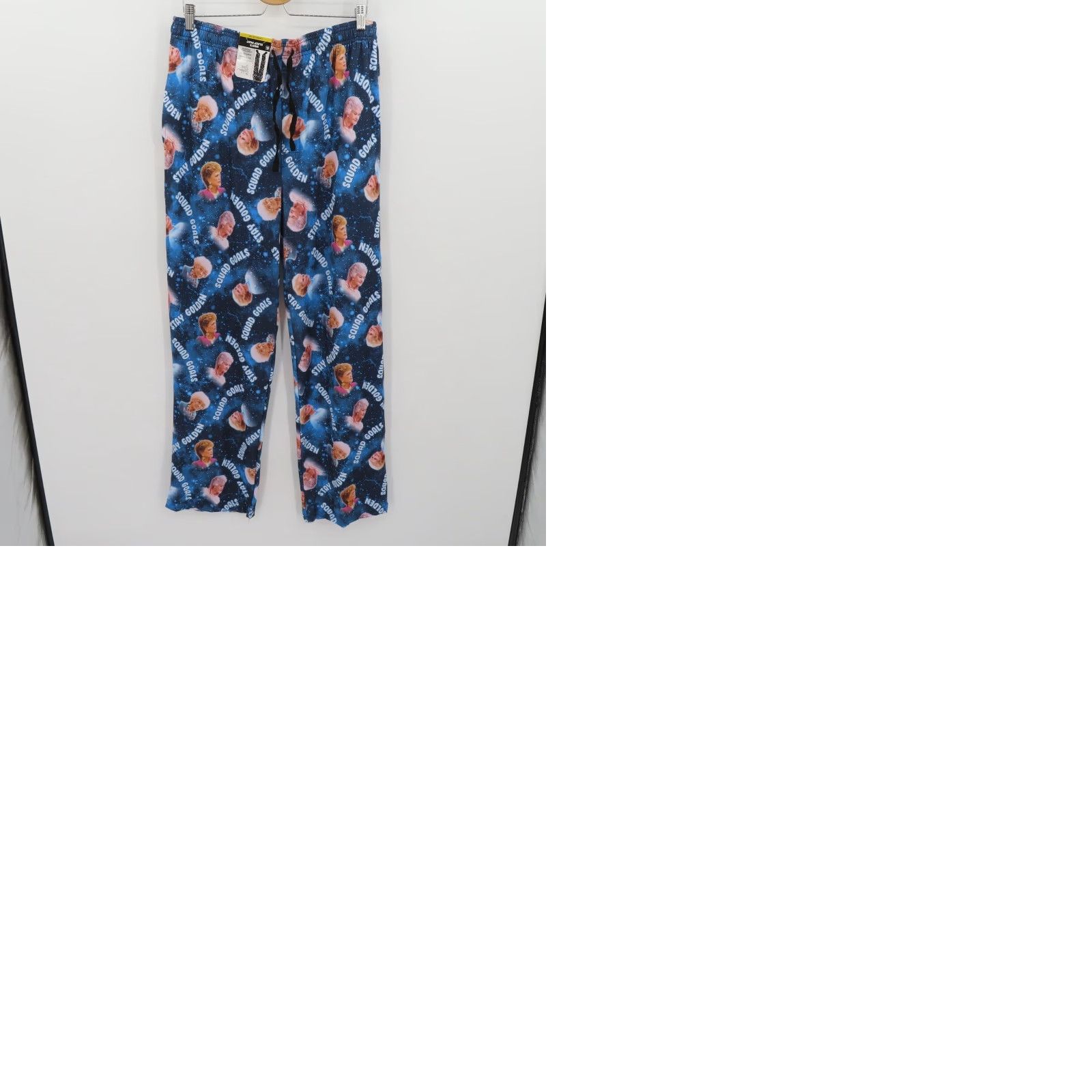 Vintage VINTAGE? No—Bioworld Space Golden Girls Pajama Pants L Blue син Size US 33 - 9 Thumbnail