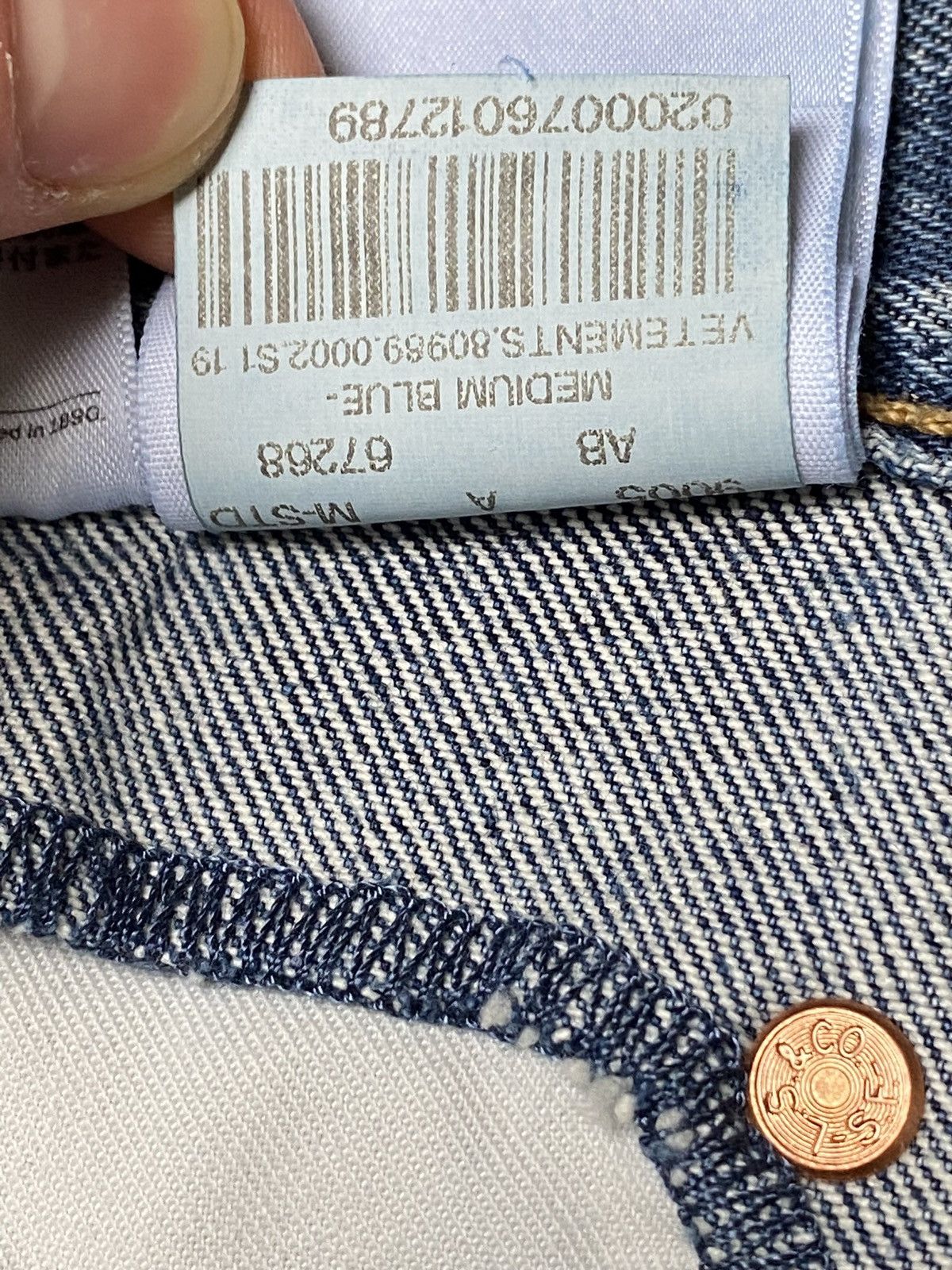 Vetements VETEMENTS X LEVI’S SS19 Size US 31 - 19 Thumbnail