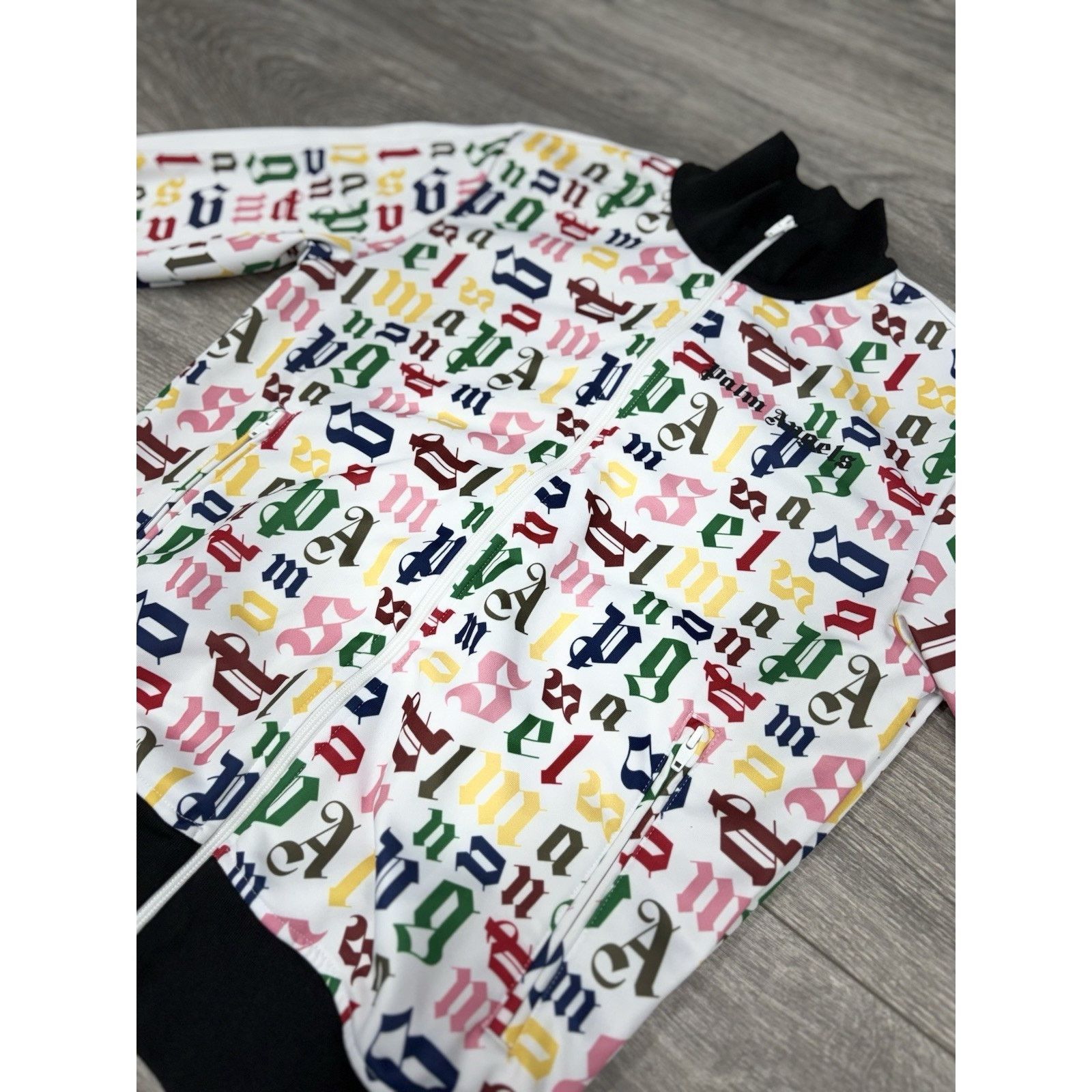 Palm Angels Palm Angels Logo Track Jacket ' Multi Color ' | EXCELLENT! Size US M / EU 48-50 / 2 - 5 Thumbnail
