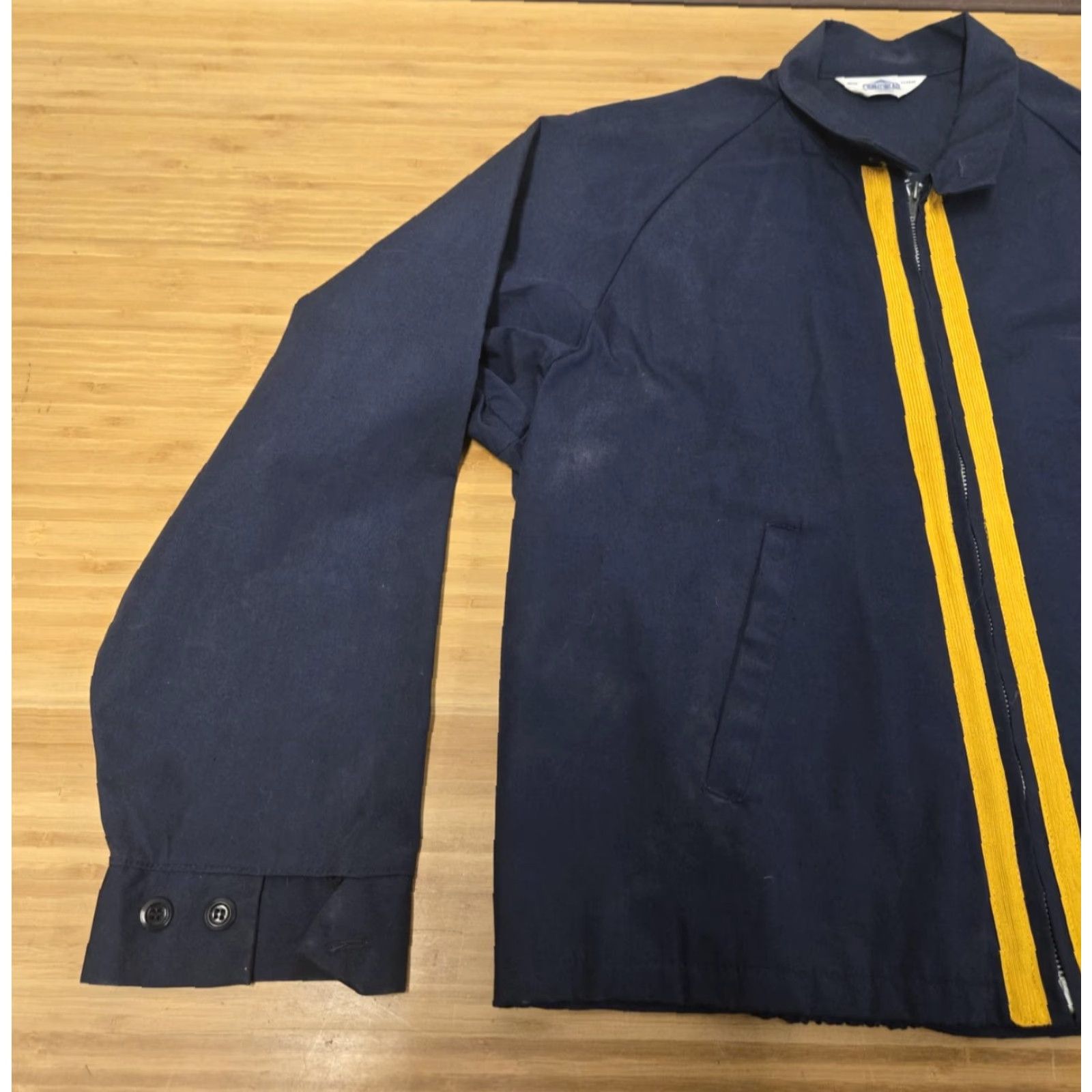 Vintage VINTAGE Printwear Jacket Mens XL Navy Golden Puppets Skydivers Graphic Cotton Size US XL / EU 56 / 4 - 5 Thumbnail