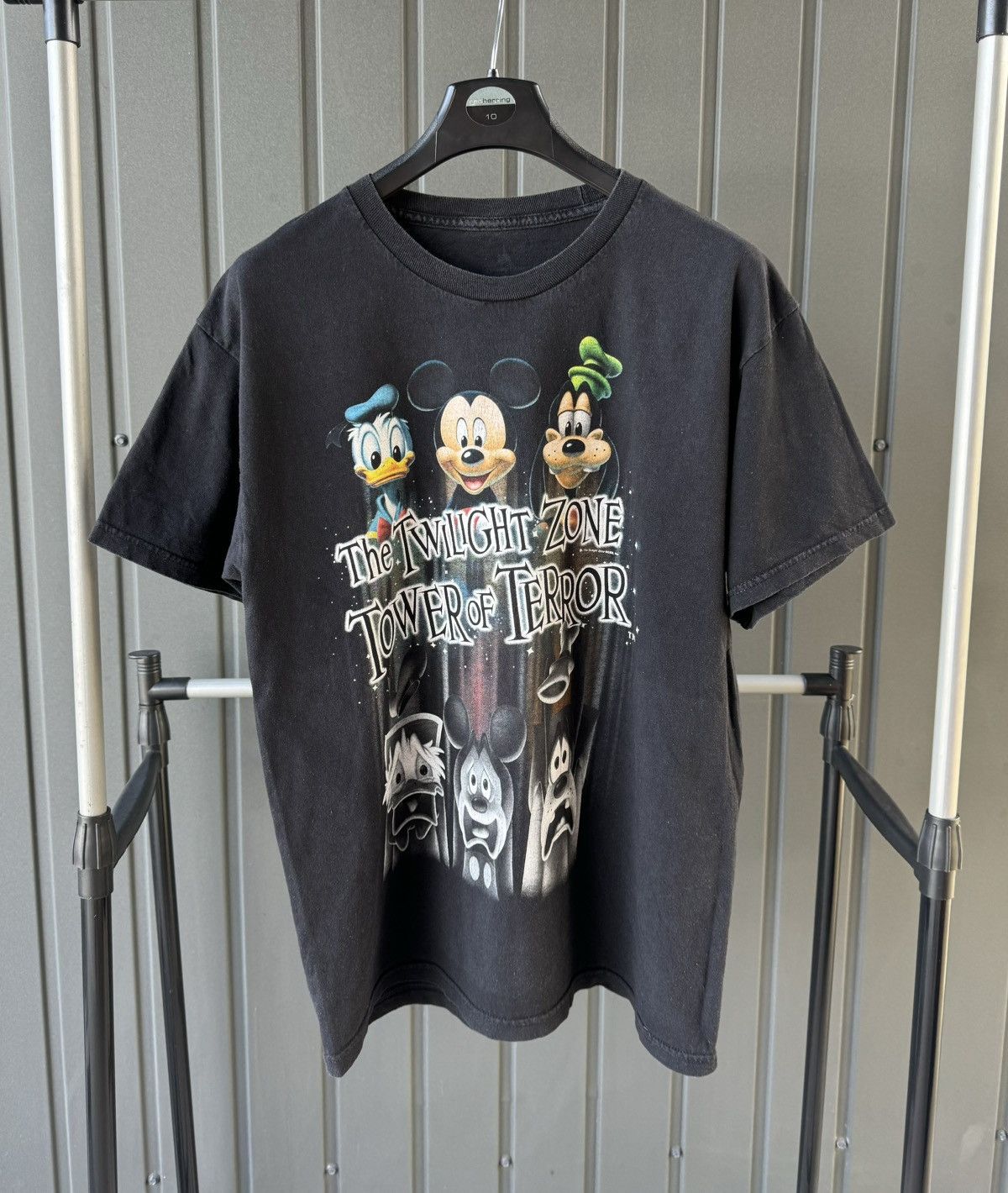 Y2K Disney Twilight good Zone Tower of Terror Tee Size Large