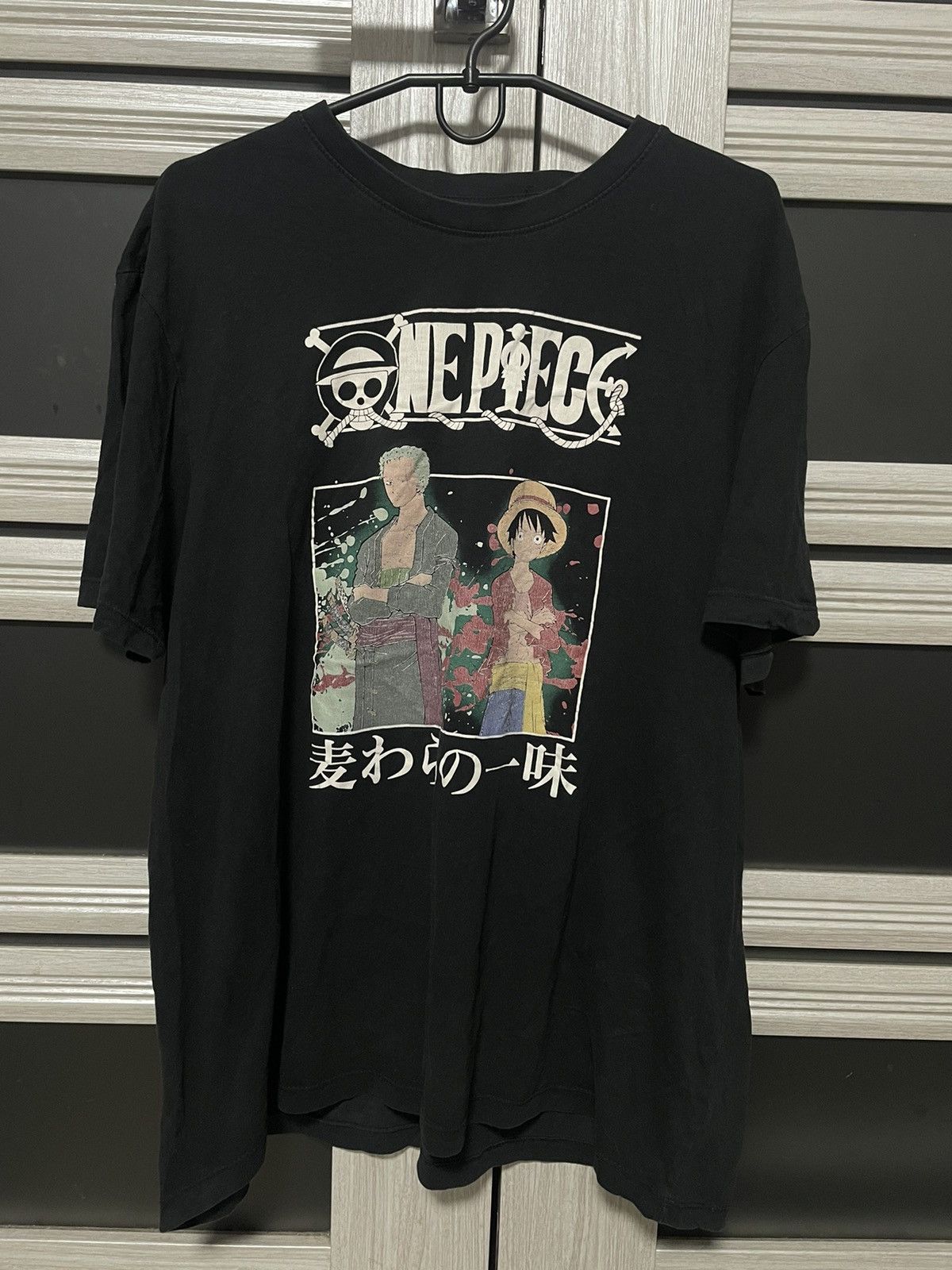Anime One Piece Big Graphic T Shirt Anima Tee Luffy Size US XXL / EU 58 / 5 - 1 Thumbnail