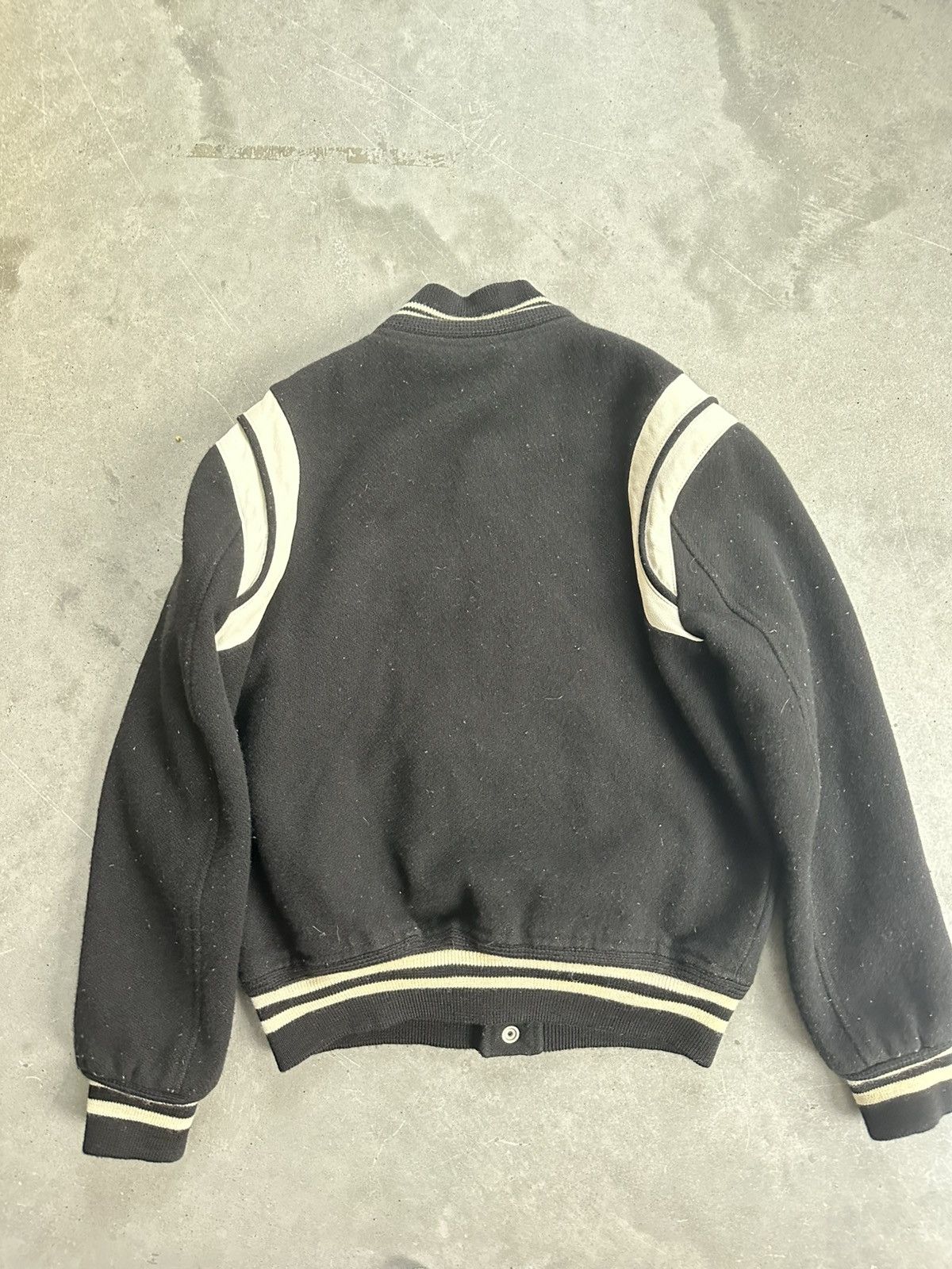 Saint Laurent Paris 2017 heavyweight saint laurent teddy jacket wool black 44IT Size US S / EU 44-46 / 1 - 4 Thumbnail