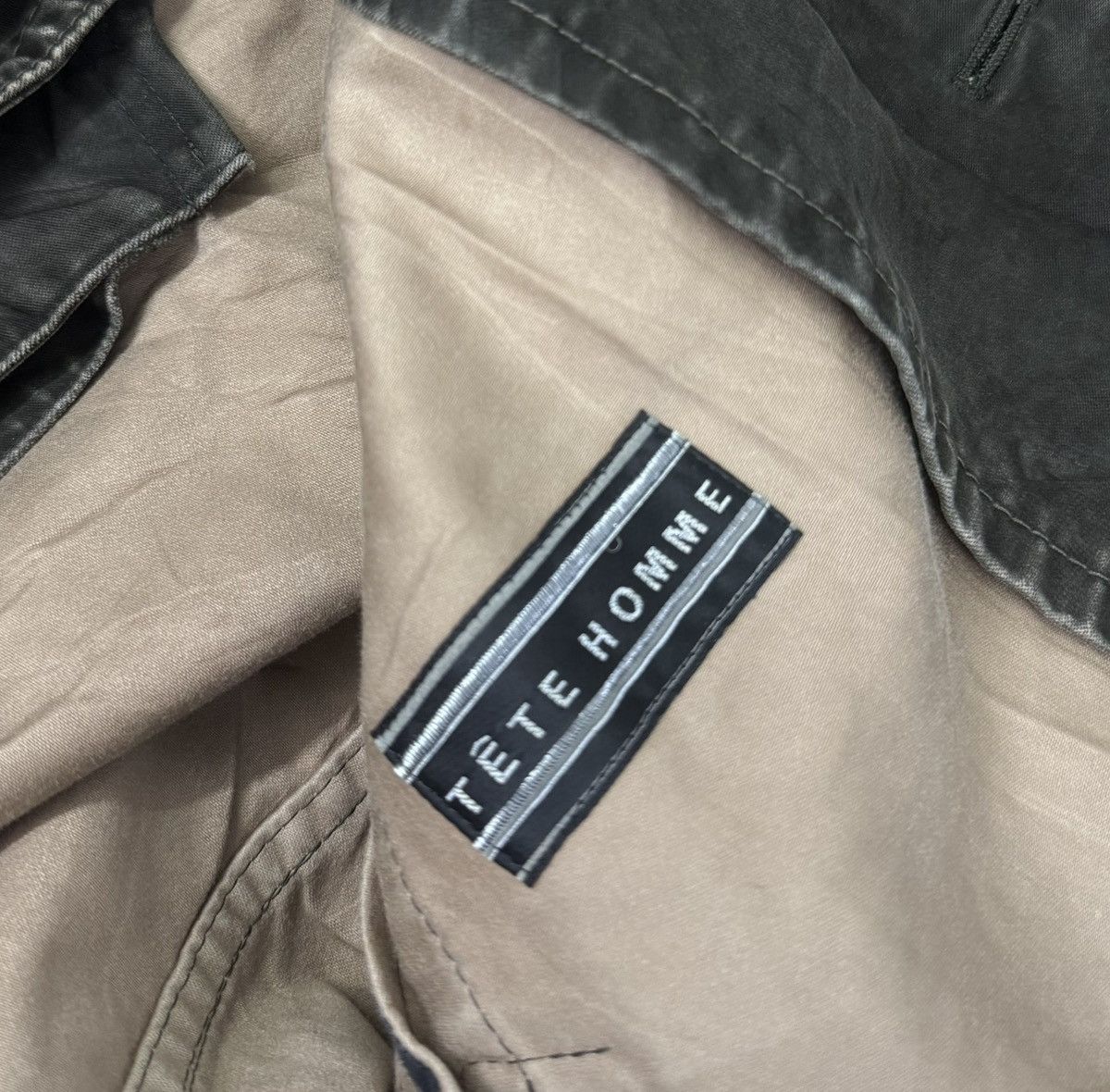 Tete Homme Rare 🔥/ Vintage Tete Homme Double Breast Jacket Size L / US 10 / IT 46 - 10 Thumbnail