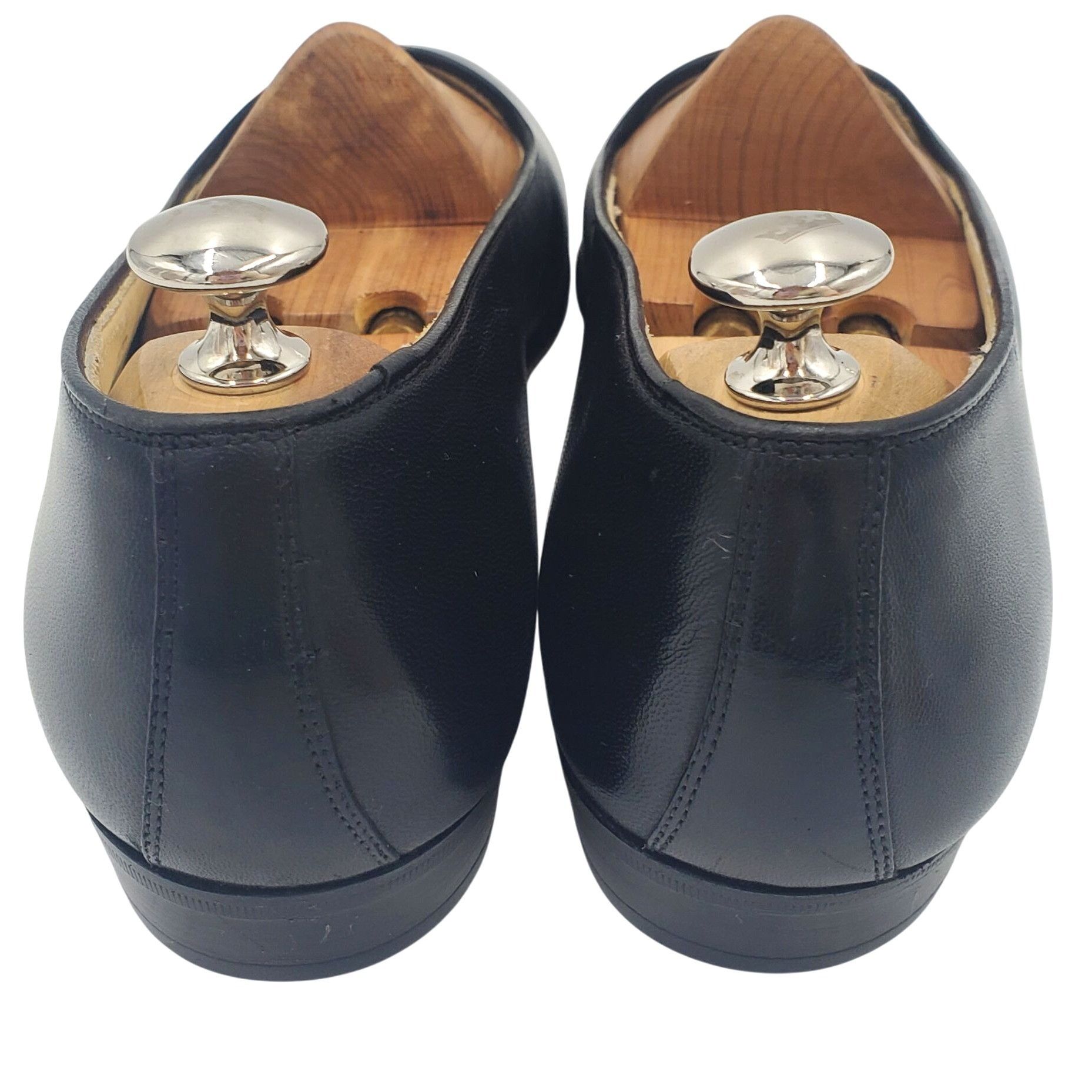 Cole Haan New Bragano Cole Haan Men size 10 Black Calf Leather loafer Size US 10 / EU 43 - 4 Thumbnail
