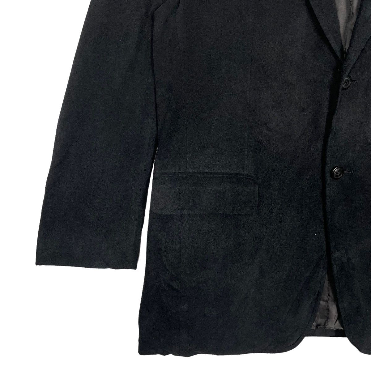 Burberry 💥BURBERRY LONDON BLACK VELVET JACKET Size US L / EU 52-54 / 3 - 3 Thumbnail