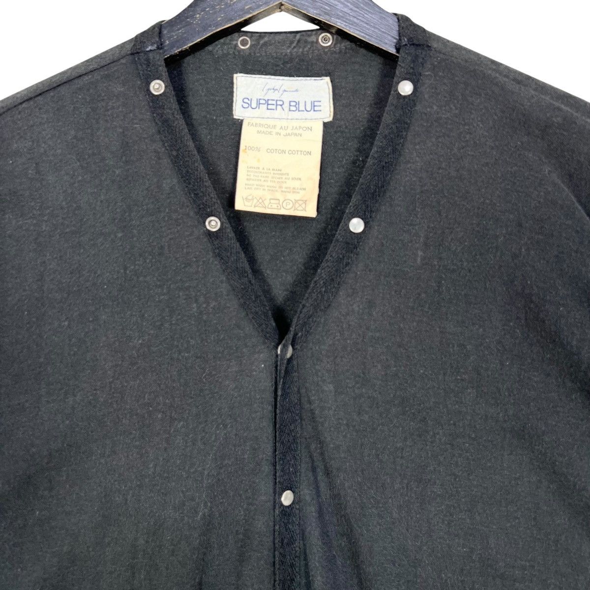 Yohji Yamamoto Vintage 80s Yohji Yamamoto Super Blue Dress Size L / US 10 / IT 46 - 5 Thumbnail