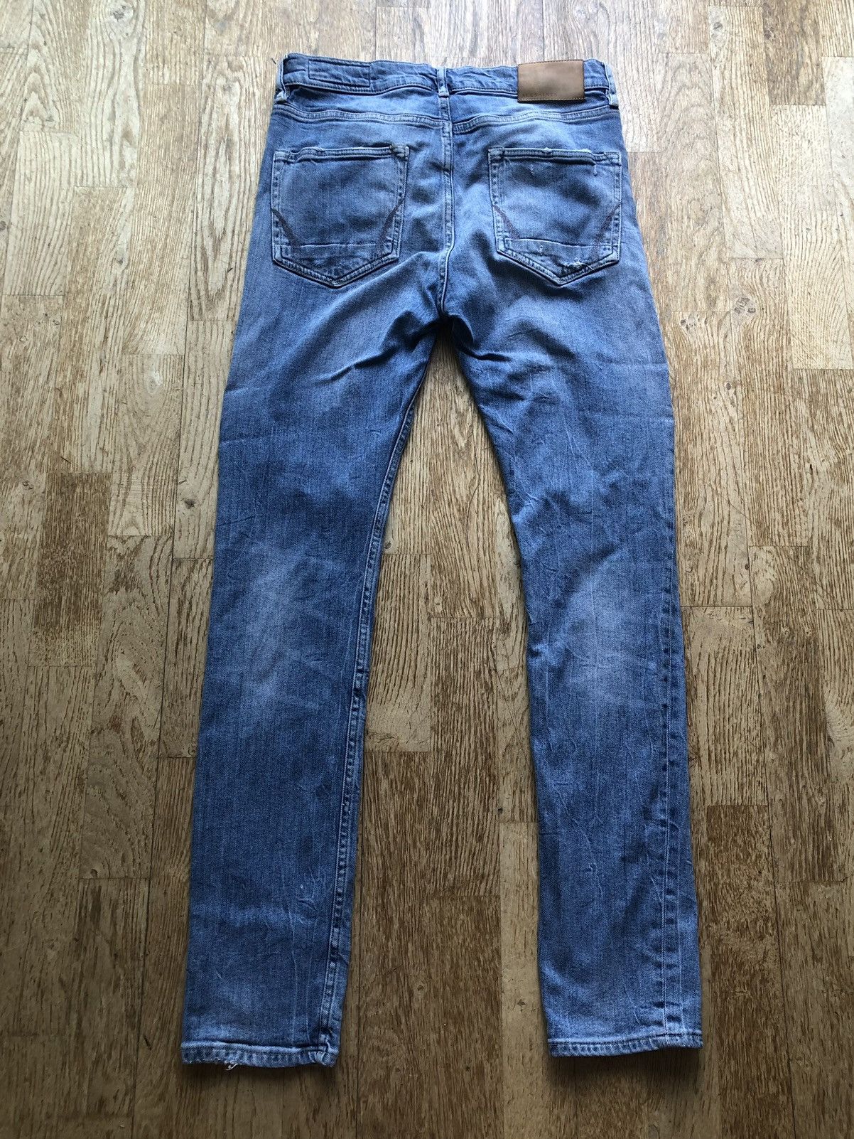 Allsaints ALL SAINTS CIGARETTE FIT VINTAGE QUALITY DENIM JEANS PANTS Size US 30 / EU 46 - 2 Thumbnail
