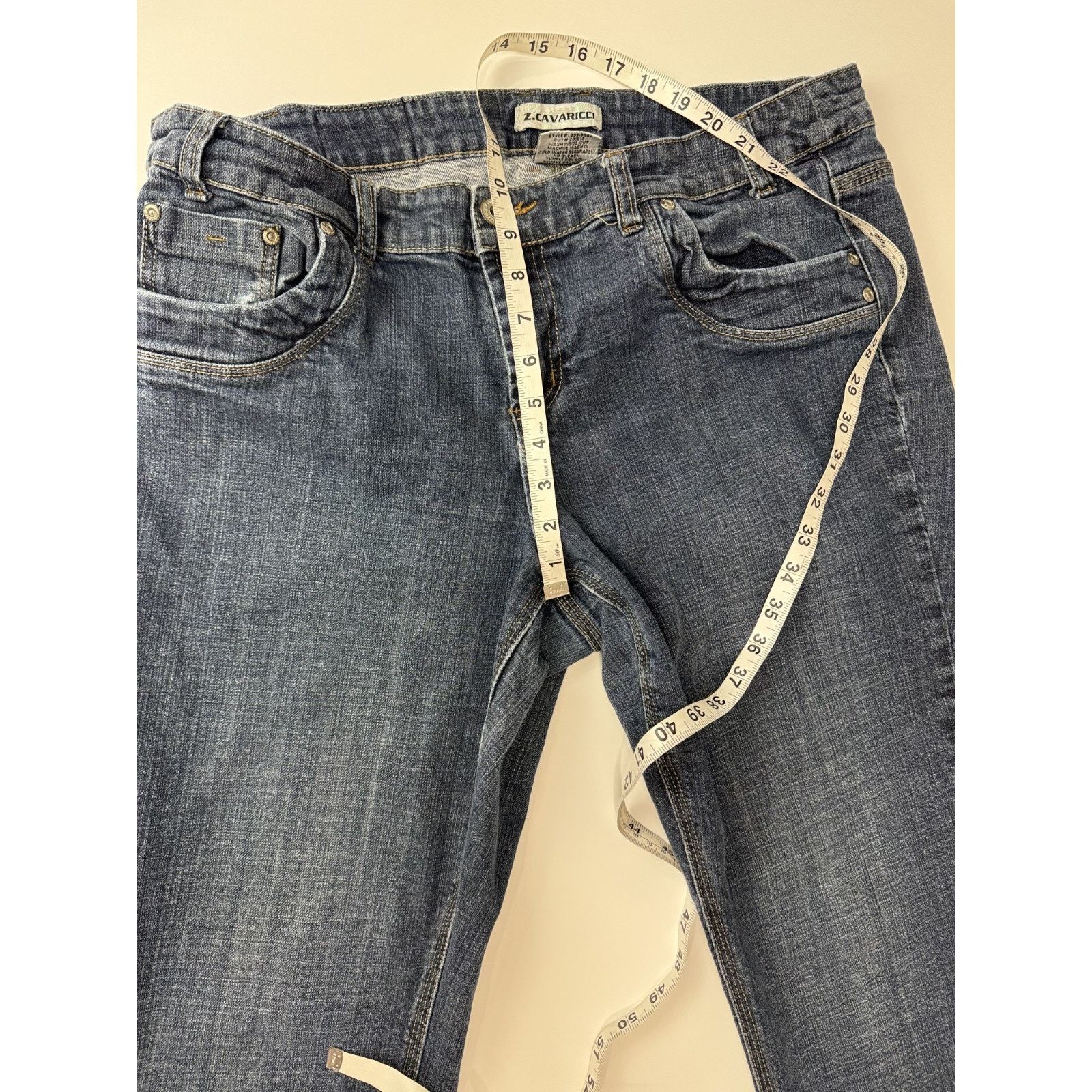 Other Z. Cavaricci Vintage-Inspired Grunge Skinny Jeans Y2K 18 /32 Size 40" / US 18 - 6 Thumbnail