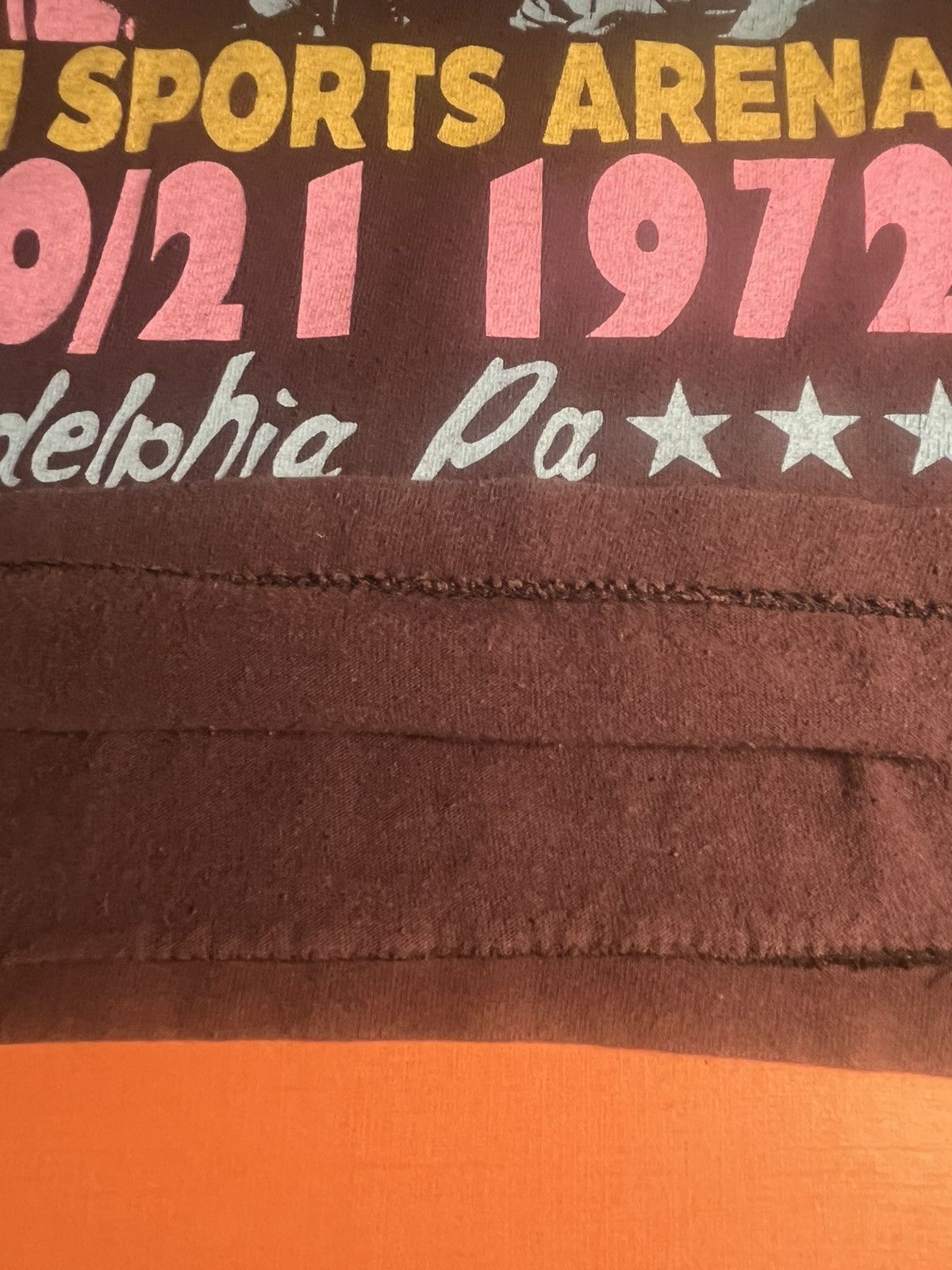 Other Vintage (RARE) 1970s single stitch Rolling Stones concert t Size US M / EU 48-50 / 2 - 24 Thumbnail