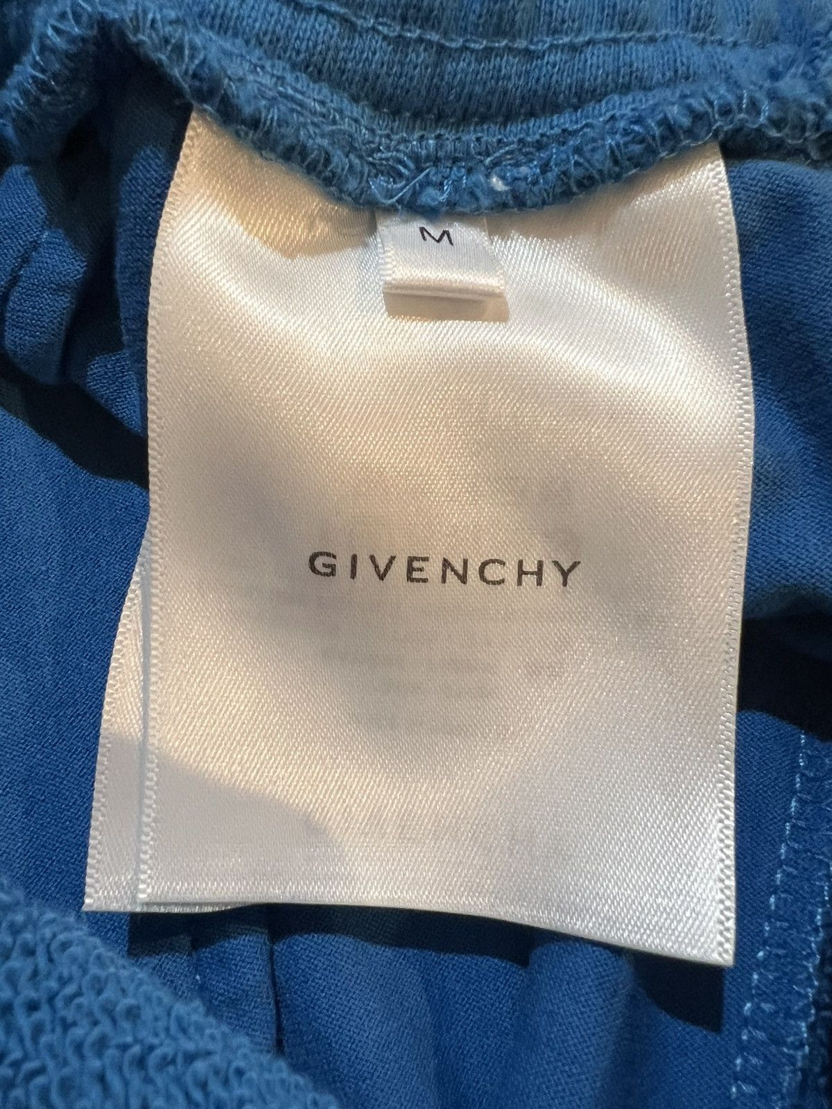 Givenchy $798 Givenchy Blue Runway Logo Shorts Medium Size US 34 / EU 50 - 5 Thumbnail