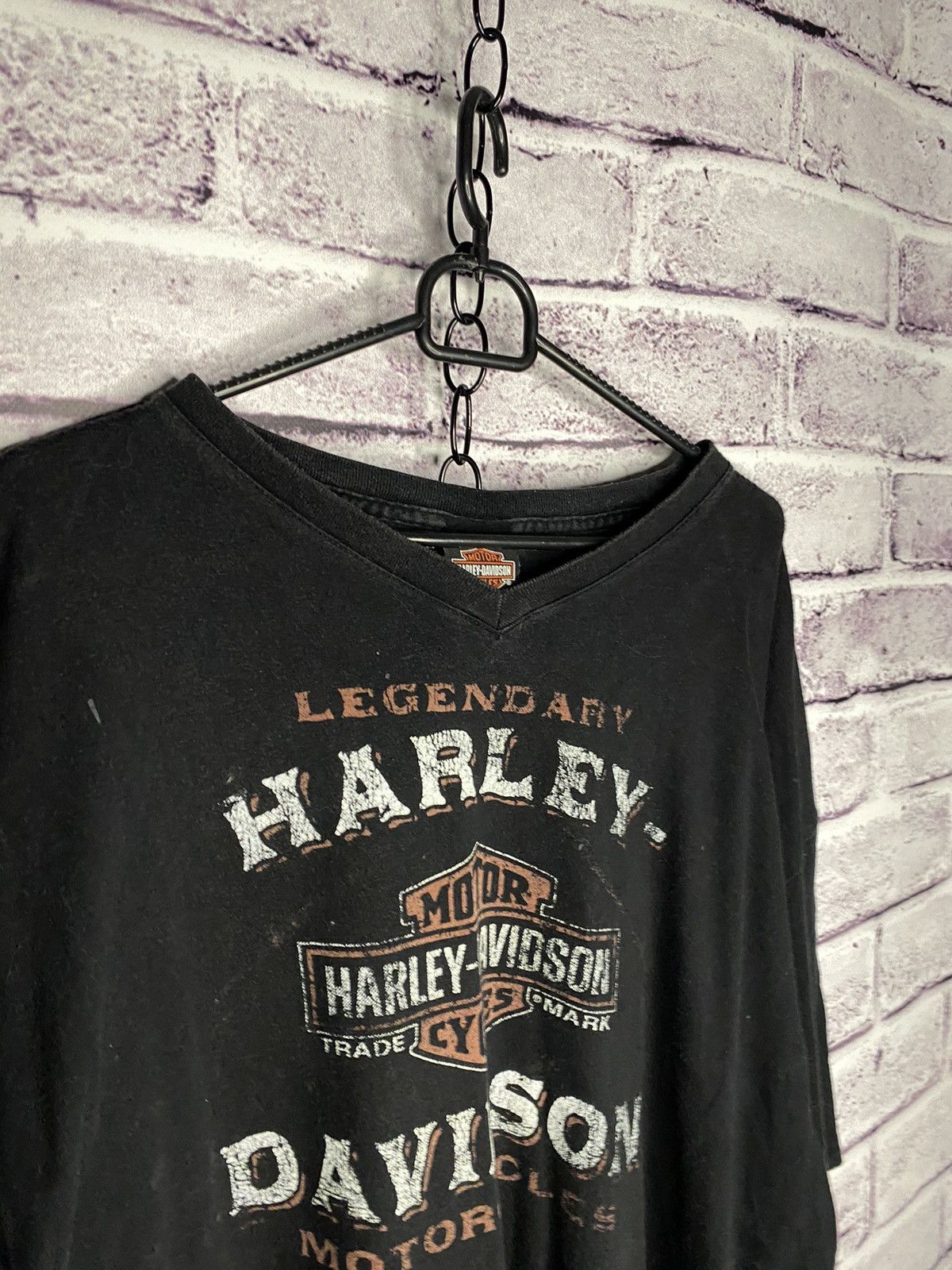 Vintage Men's vintage Harley Davidson Poland tee T-Shirt Size US XXL / EU 58 / 5 - 3 Thumbnail