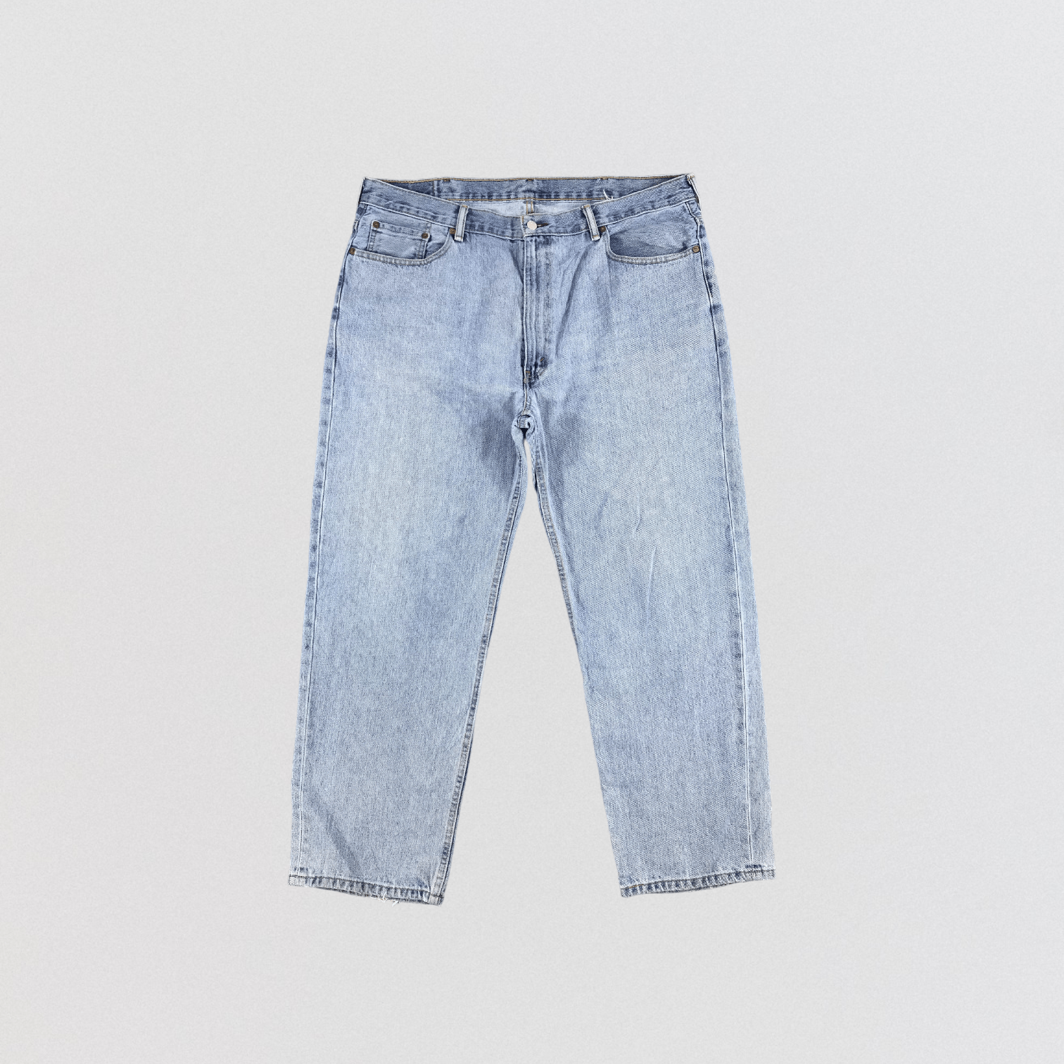 Levi's × Vintage Vintage Light Wash Levis 550 Jeans-JM1790 Size US 43 - 1 Thumbnail