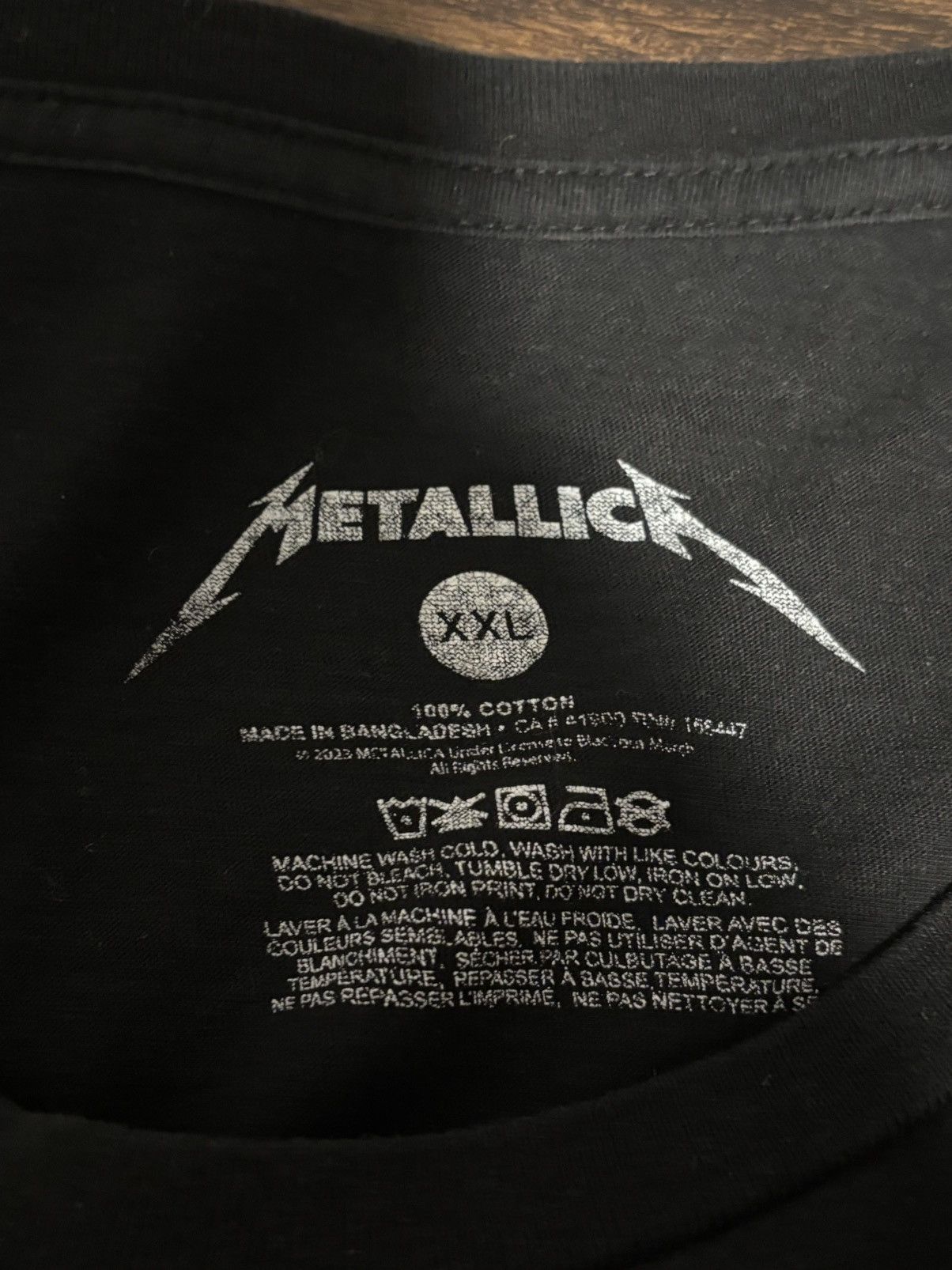 Band Tees Vintage 1994 Metallica Summer Tour Shirt Size US XXL / EU 58 / 5 - 3 Thumbnail
