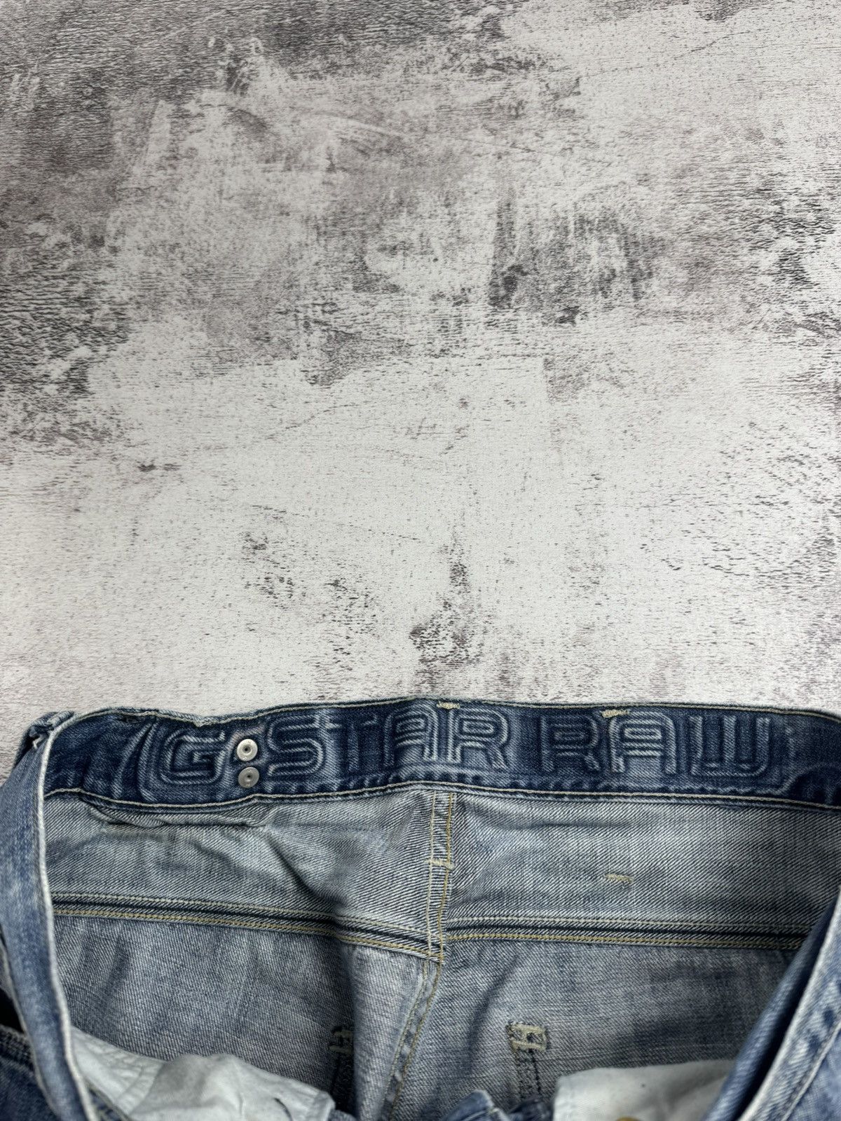 G-Star G-Star Denim Distressed W34/L34 Vintage Pants Trousers Jeans Size US 34 / EU 50 - 12 Thumbnail