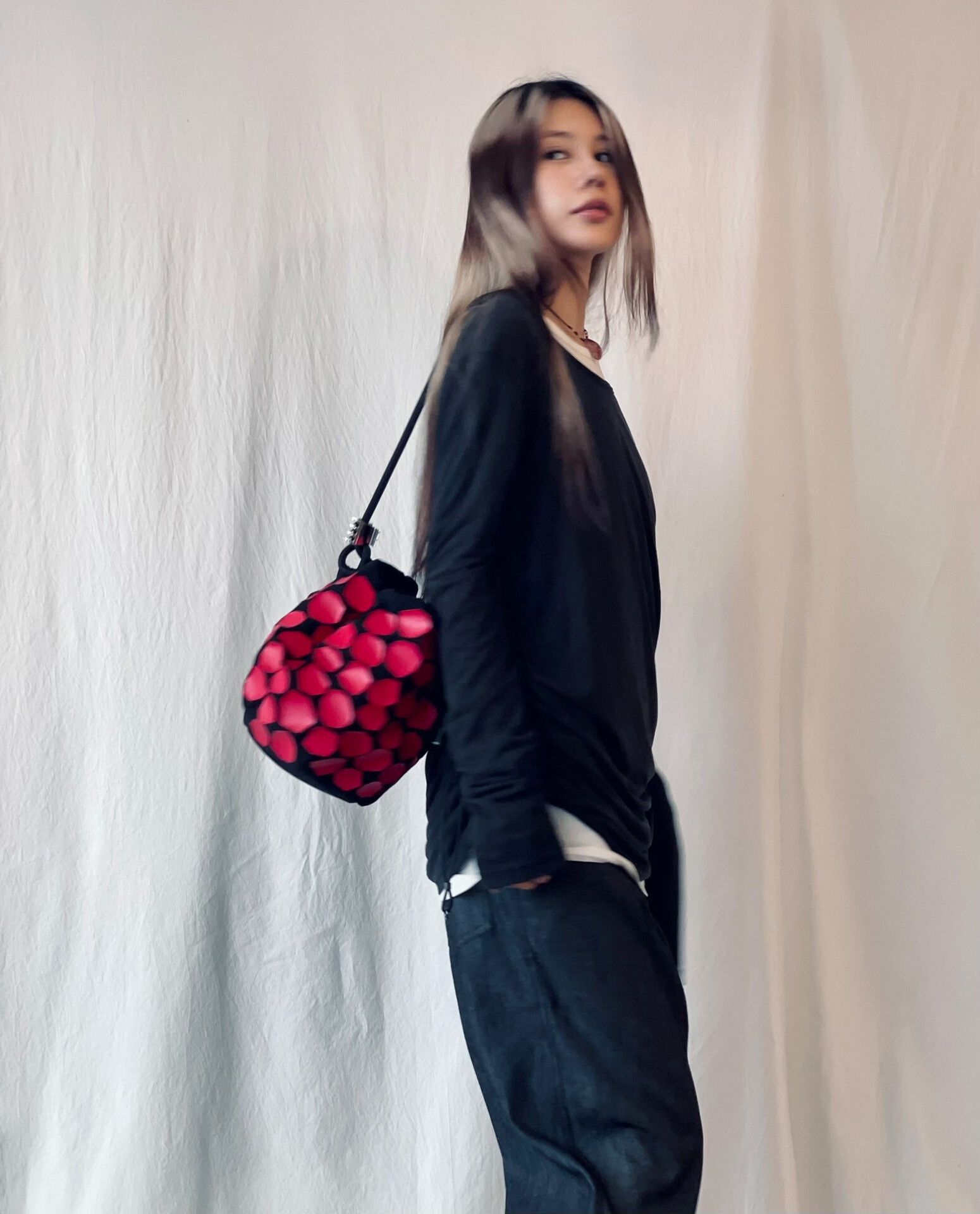 Issey Miyake Bao Bao Issey Miyake Geometric Pattern Bucket Bag Size ONE SIZE - 1 Thumbnail